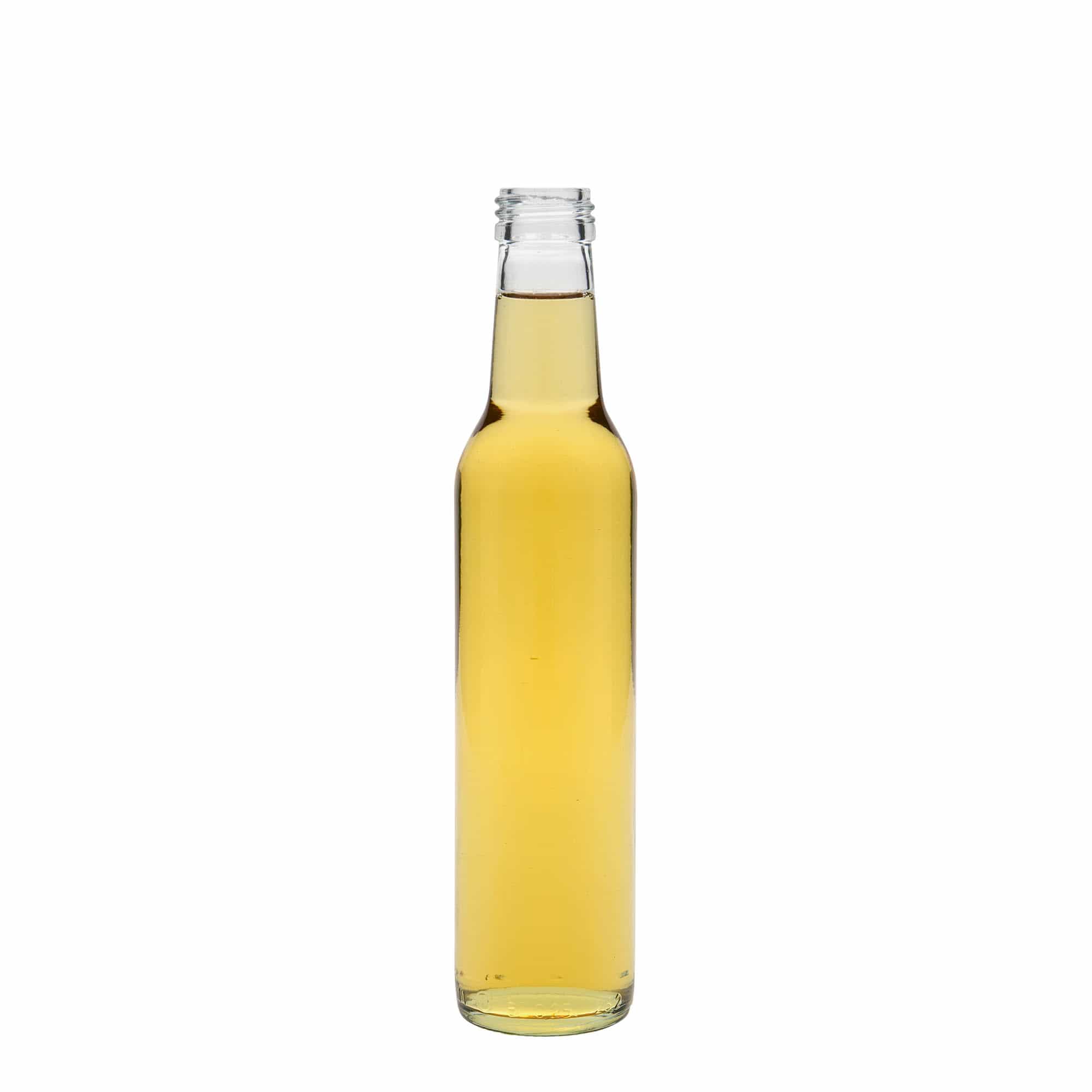 250 ml glazen fles 'Cilindrica', opening: PP 28