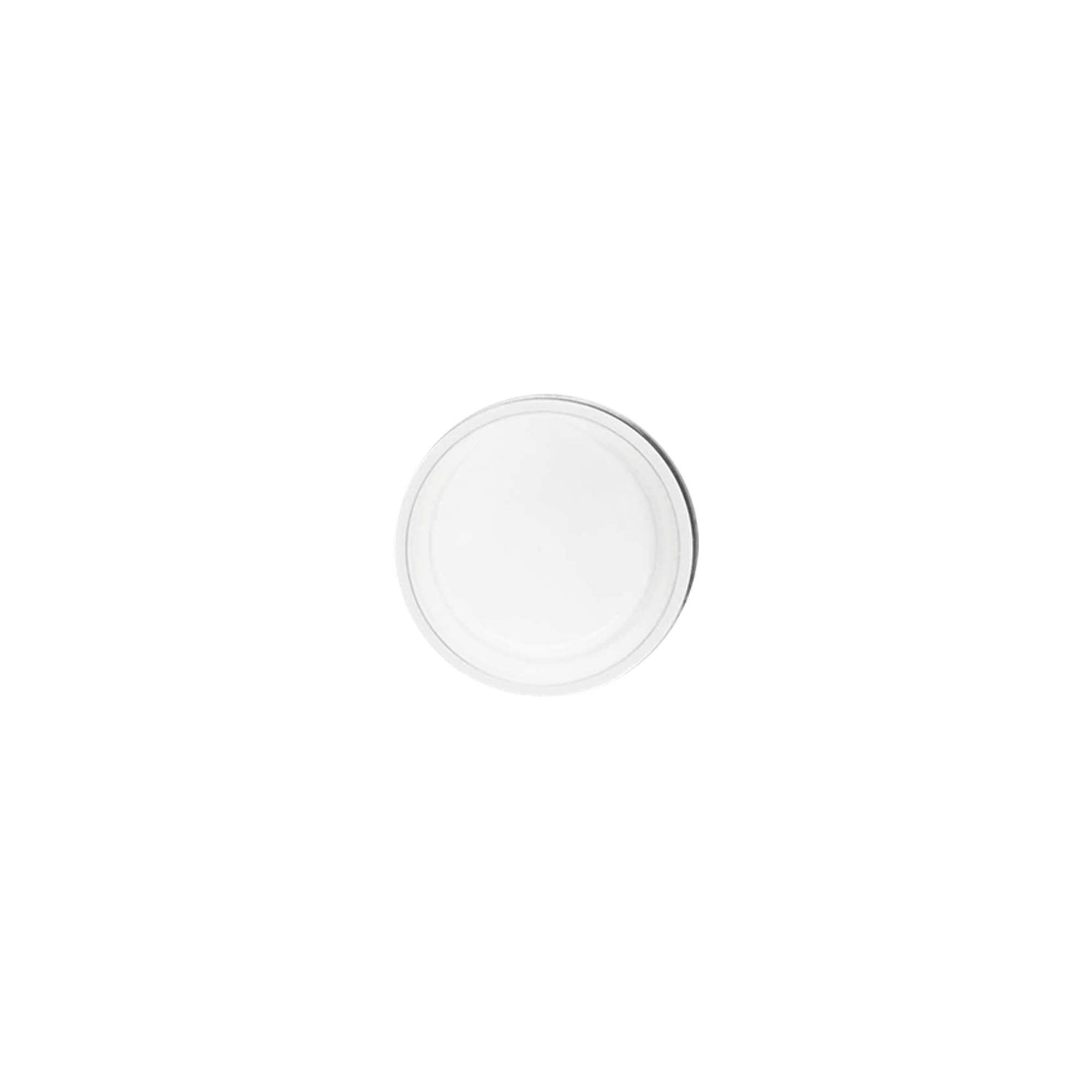 Airless Dispenser Pompkop 'Nano', PP-kunststof, wit