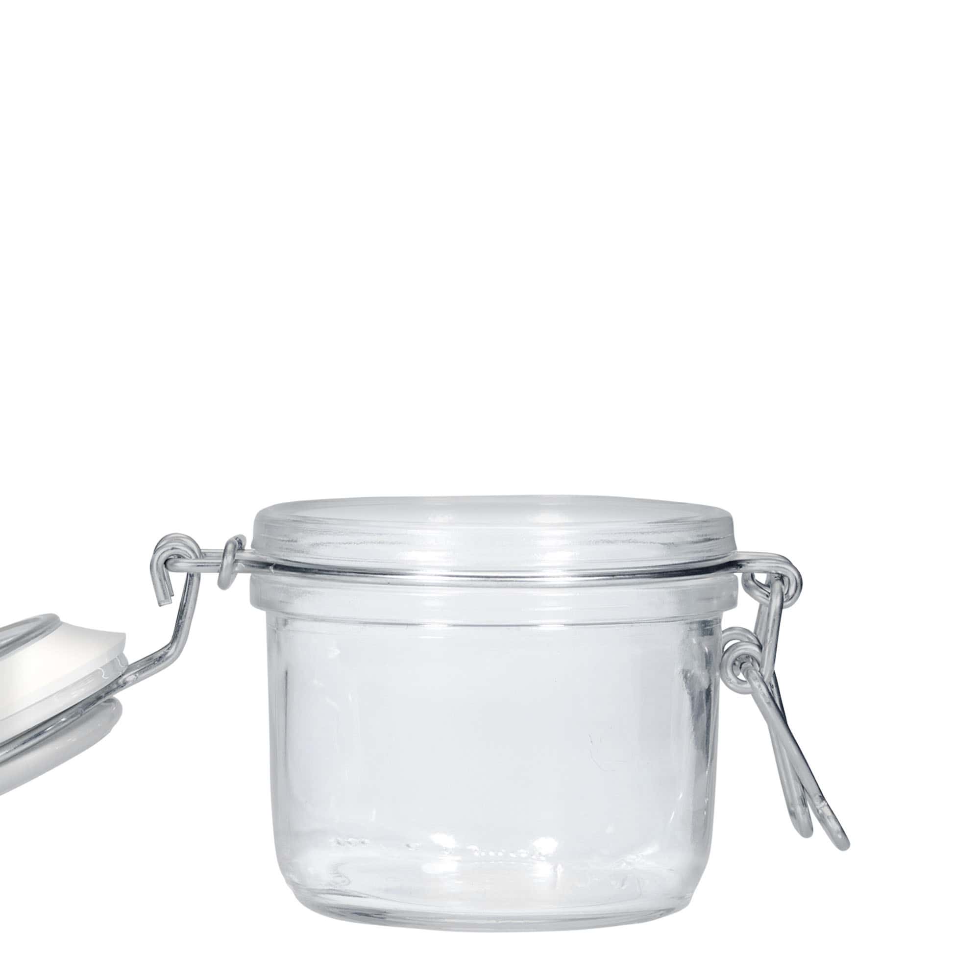 Pot met beugelsluiting 'Fido', 200 ml, blauw, monding: beugelsluiting