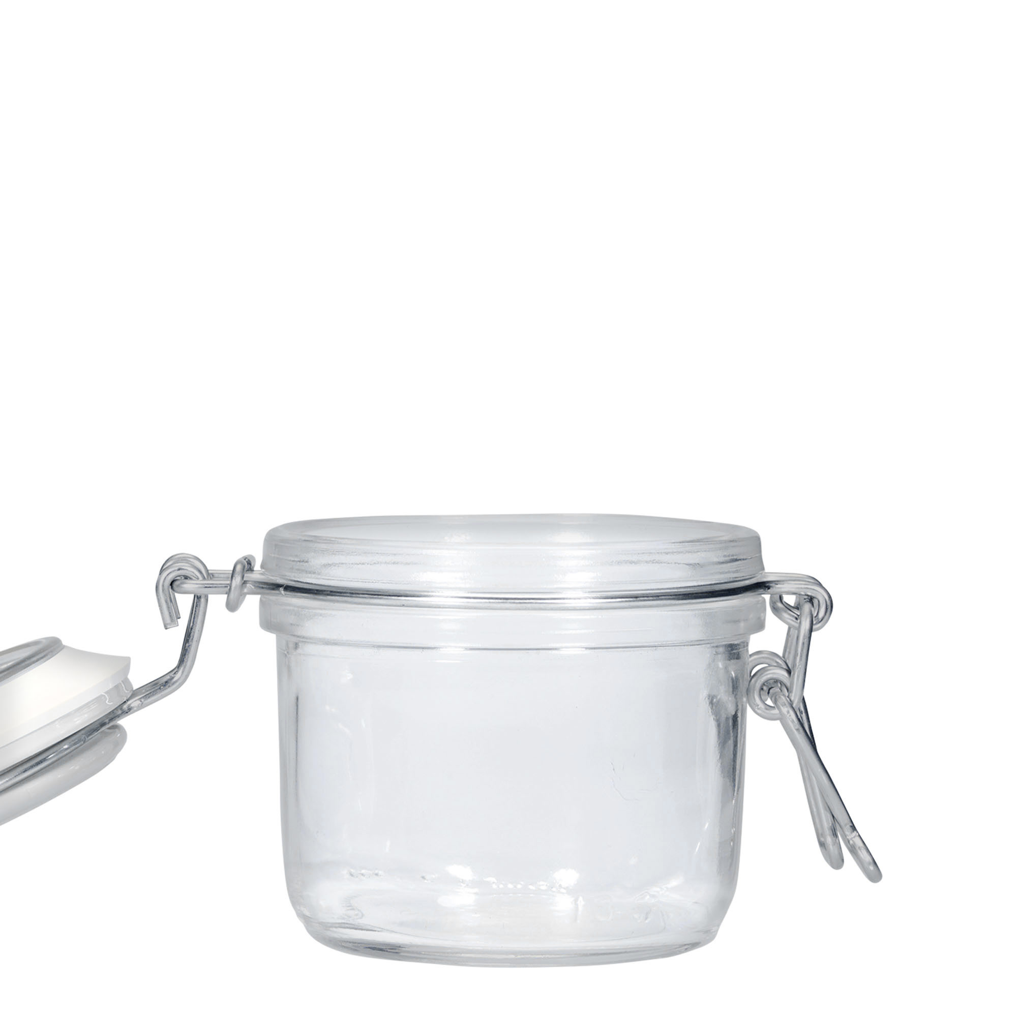 200 ml beugelfles 'Fido', blauw, opening: beugelsluiting