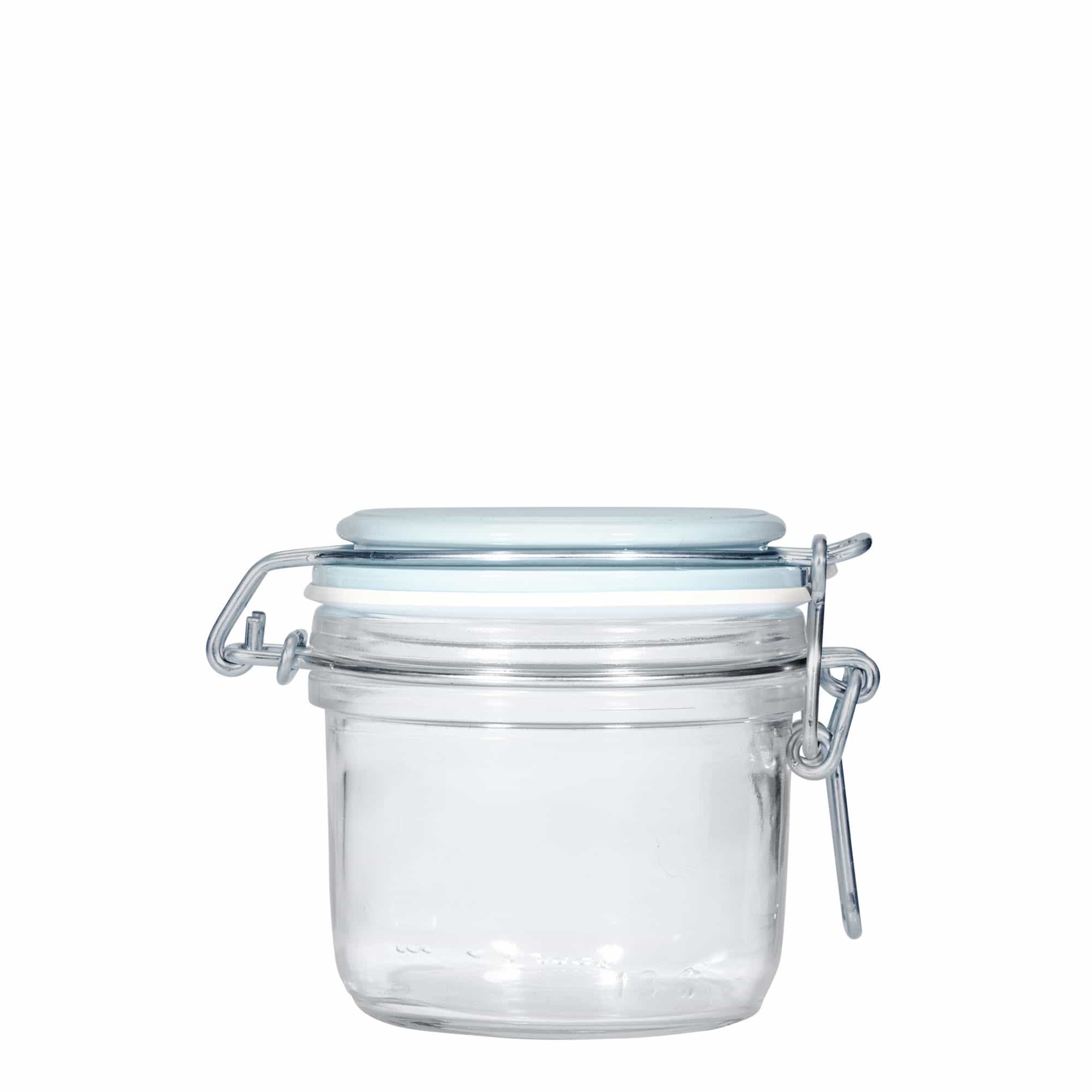 200 ml beugelfles 'Fido', blauw, opening: beugelsluiting