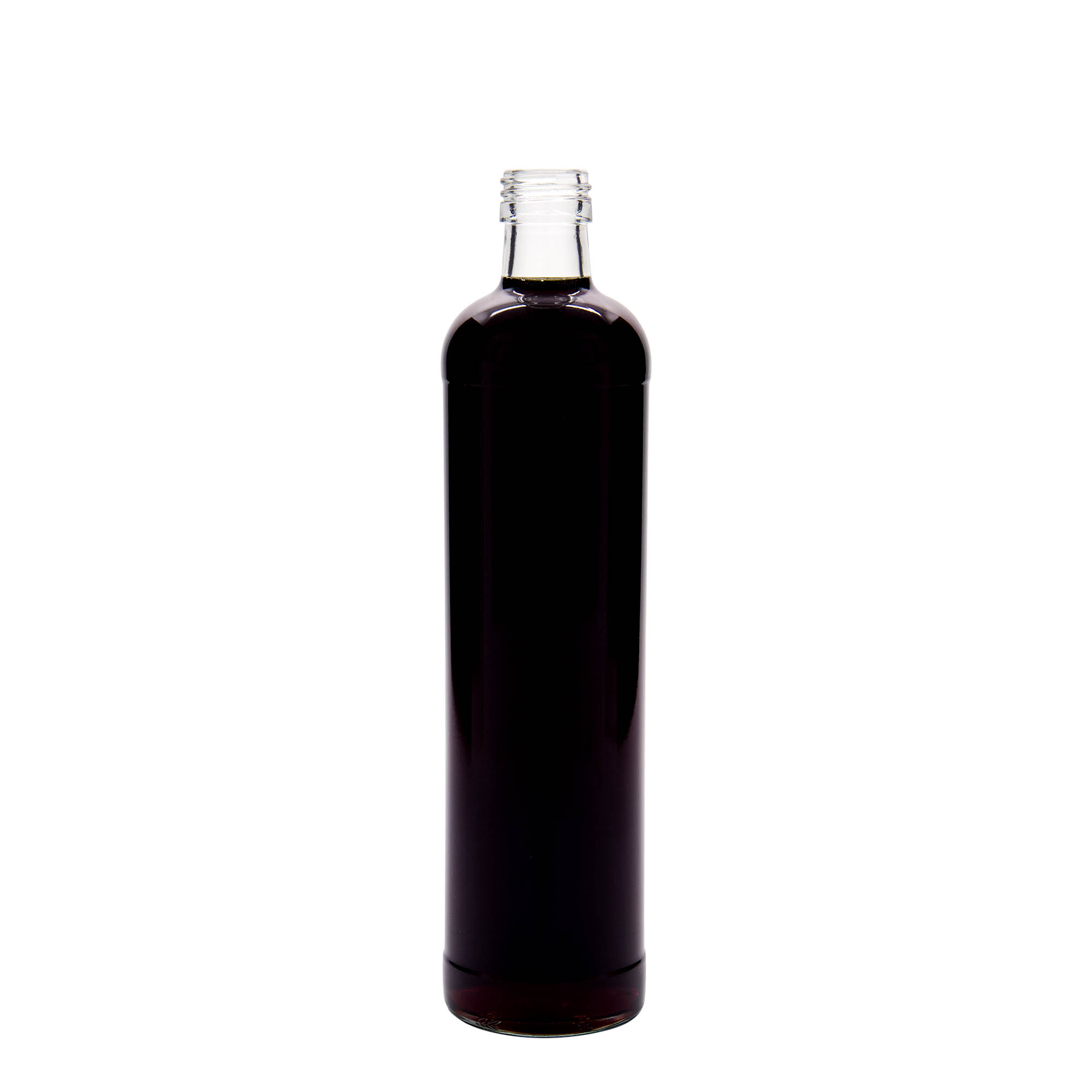 500 ml kruikfles, glas, hals: PP 28