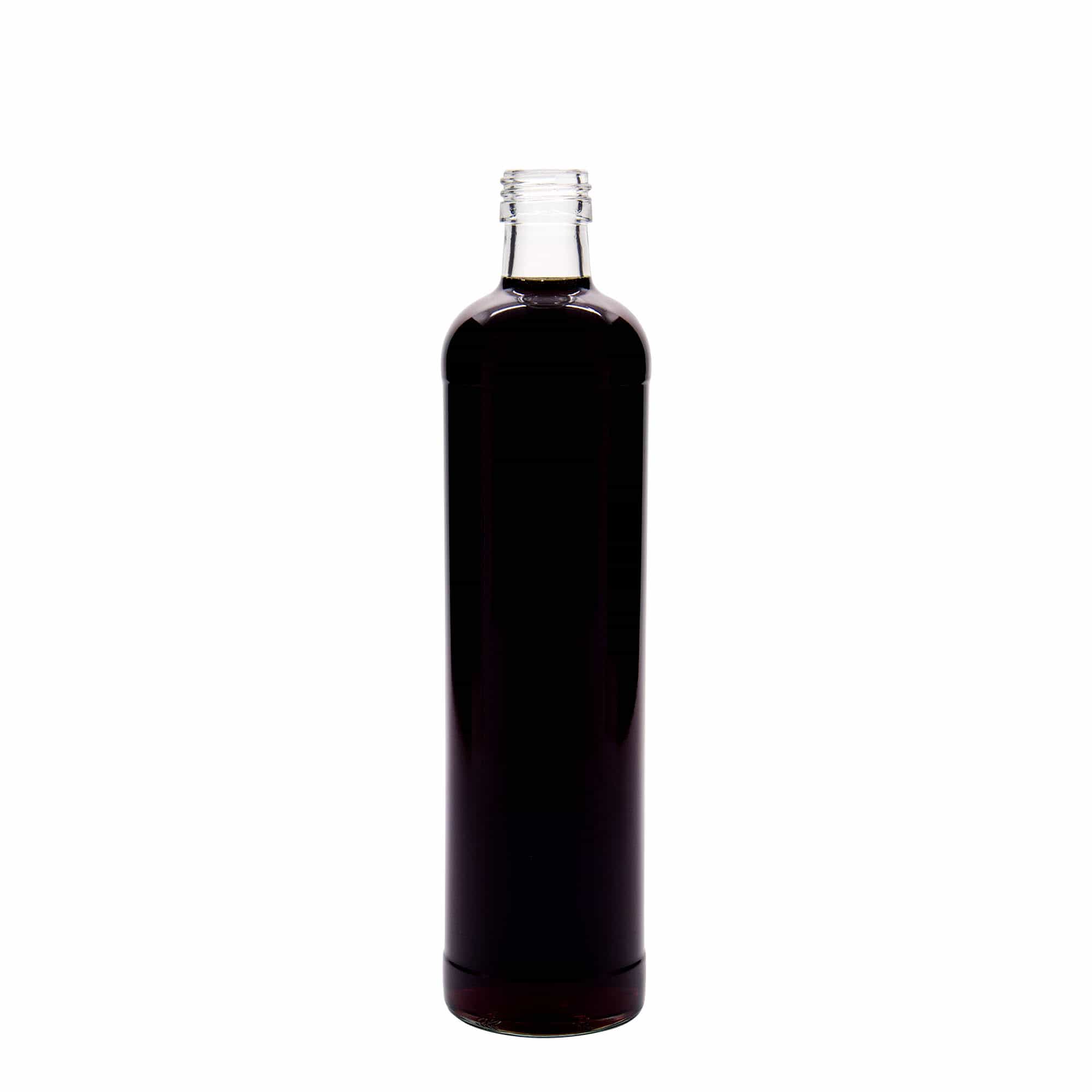 500 ml kruikfles, glas, hals: PP 28