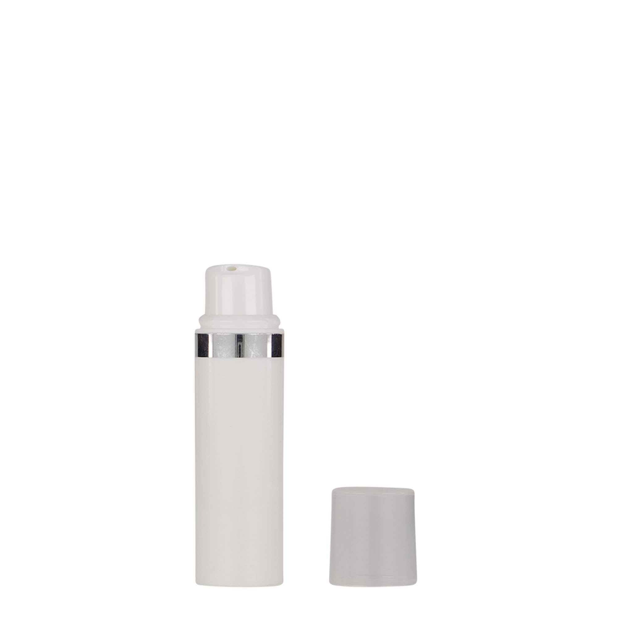 10 ml Airless Dispenser 'Nano', PP-kunststof, wit 10 ml Airless Dispenser 'Nano', PP-kunststof, wit