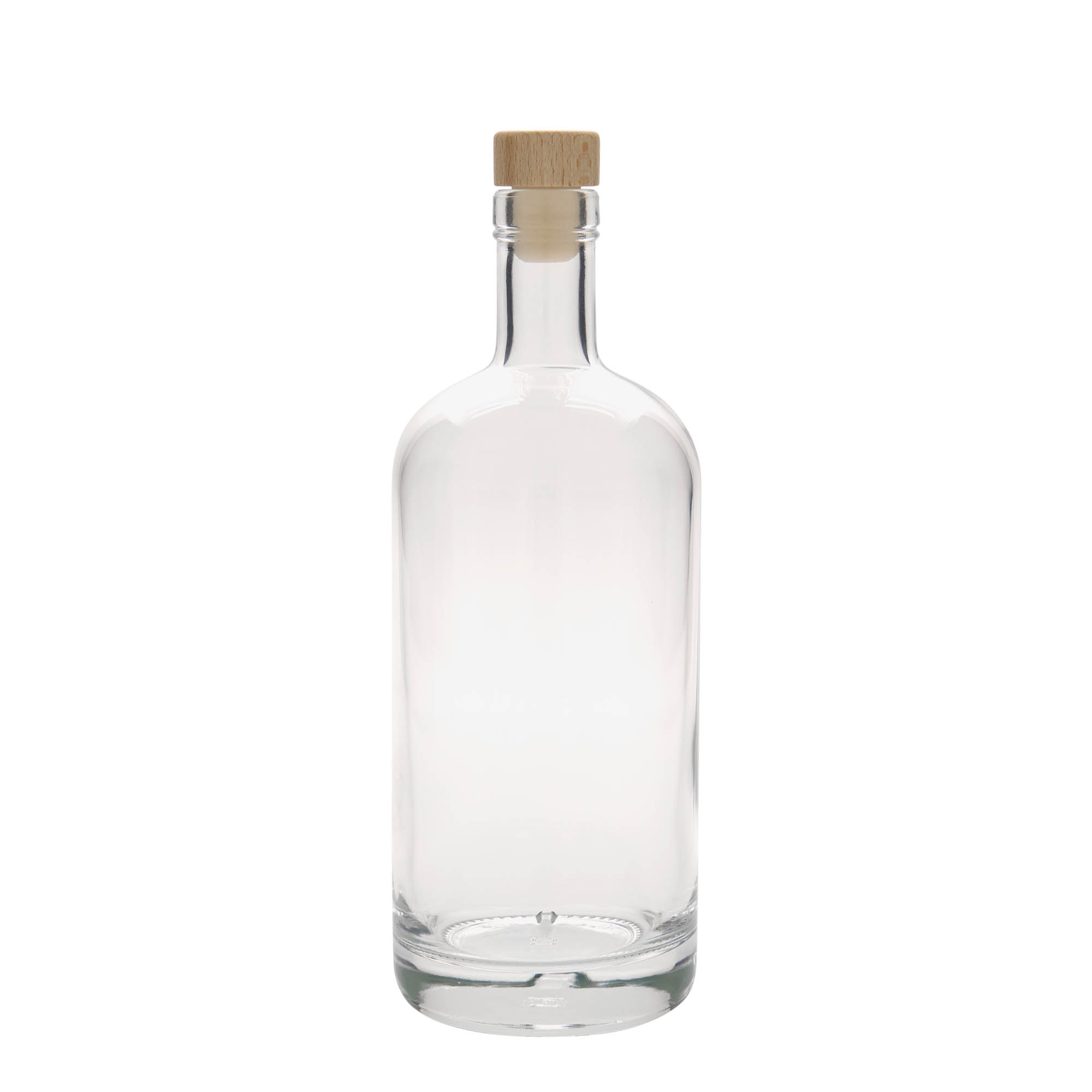 700 ml glazen fles 'Linea Uno', hals: kurk