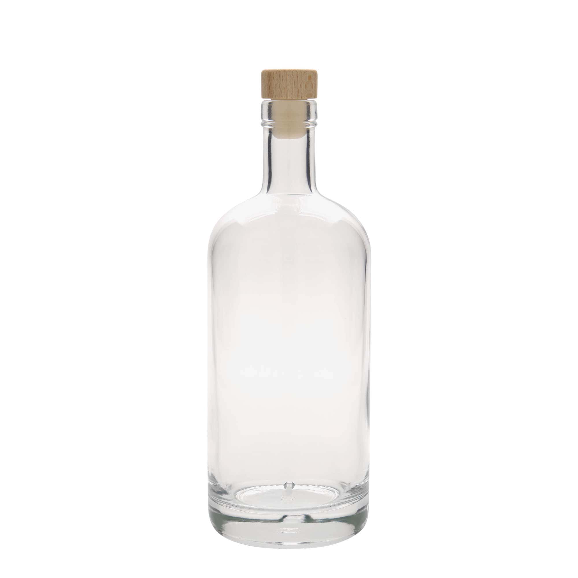 700 ml glazen fles 'Linea Uno', hals: kurk