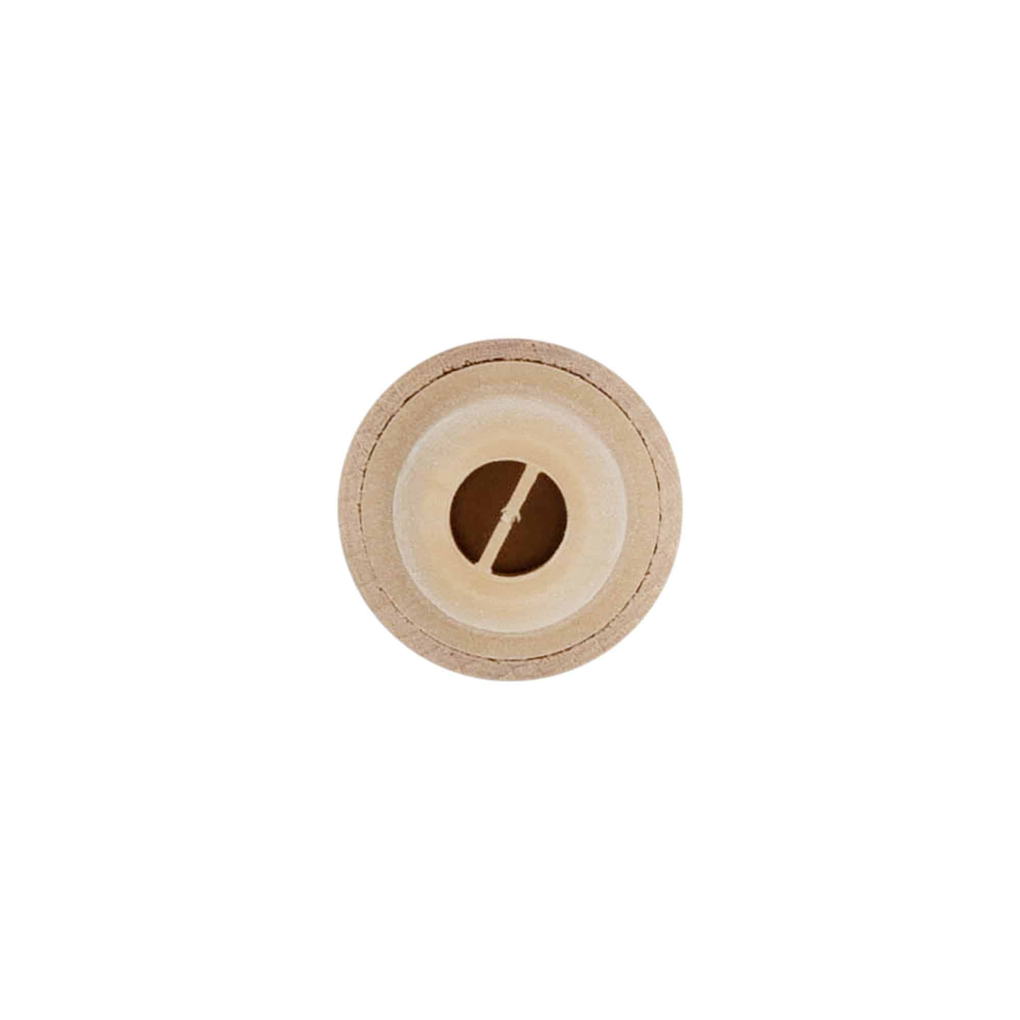 Handkurk met doseeropening 19 mm, hout/kunststof, beige, voor monding: kurk Handkurk met doseeropening 19 mm, hout/kunststof, beige, voor monding: kurk