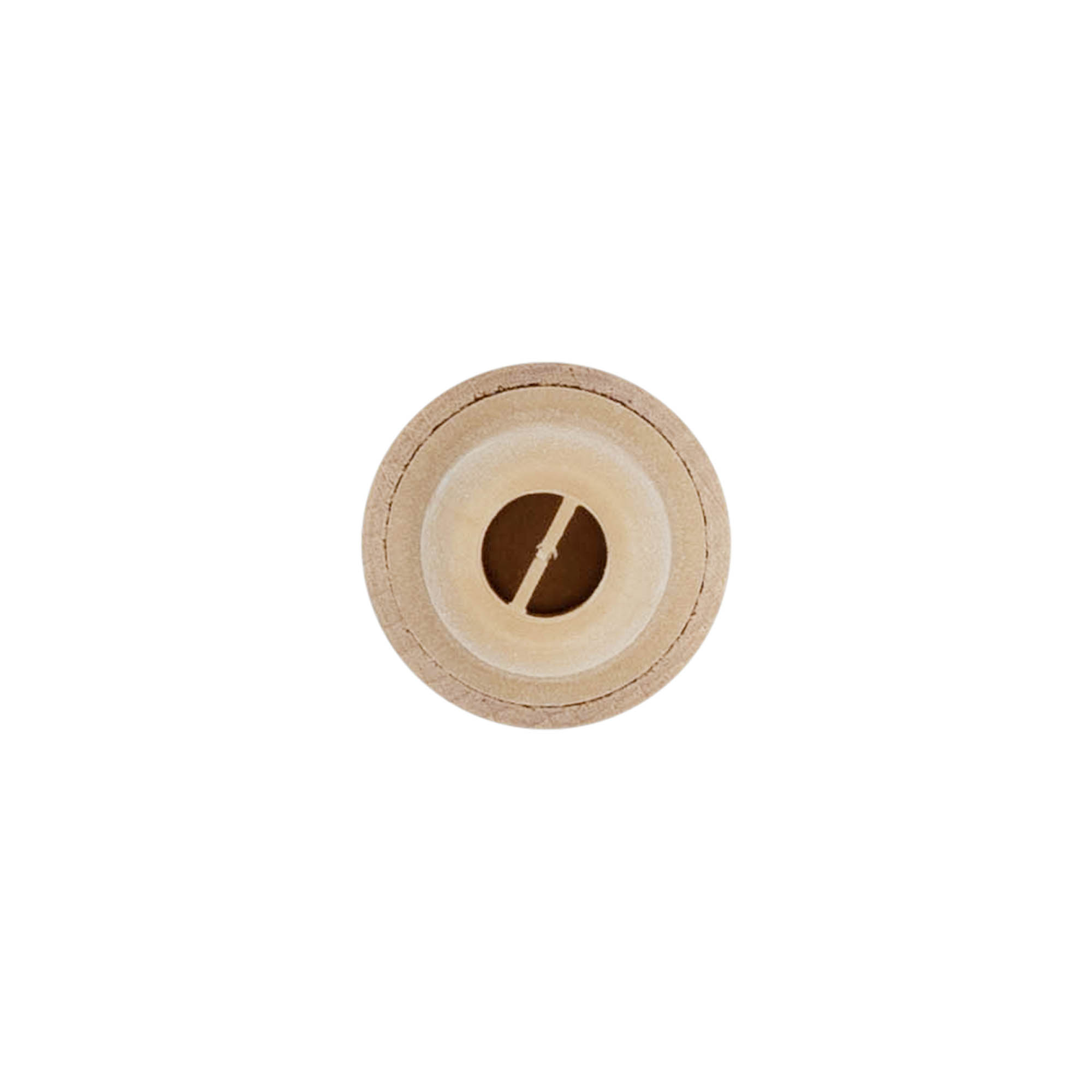 Handkurk met doseeropening 19 mm, hout/kunststof, beige, voor monding: kurk