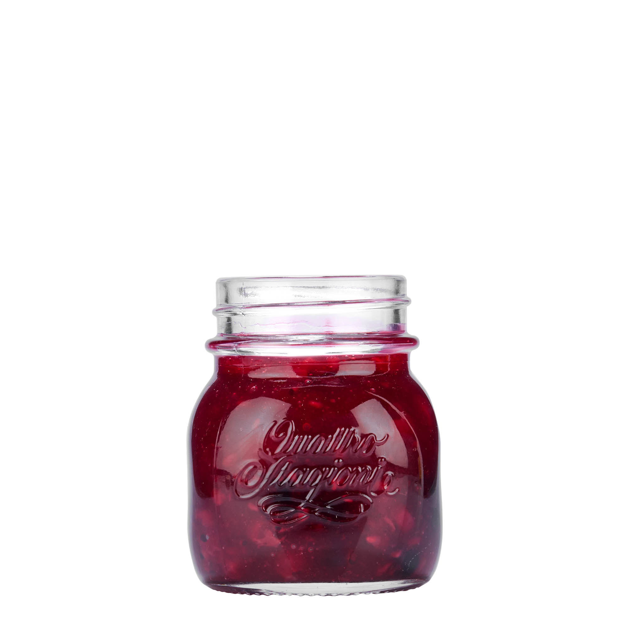 150 ml glas 'Quattro Stagioni', opening: schroefdop 150 ml glas 'Quattro Stagioni', opening: schroefdop