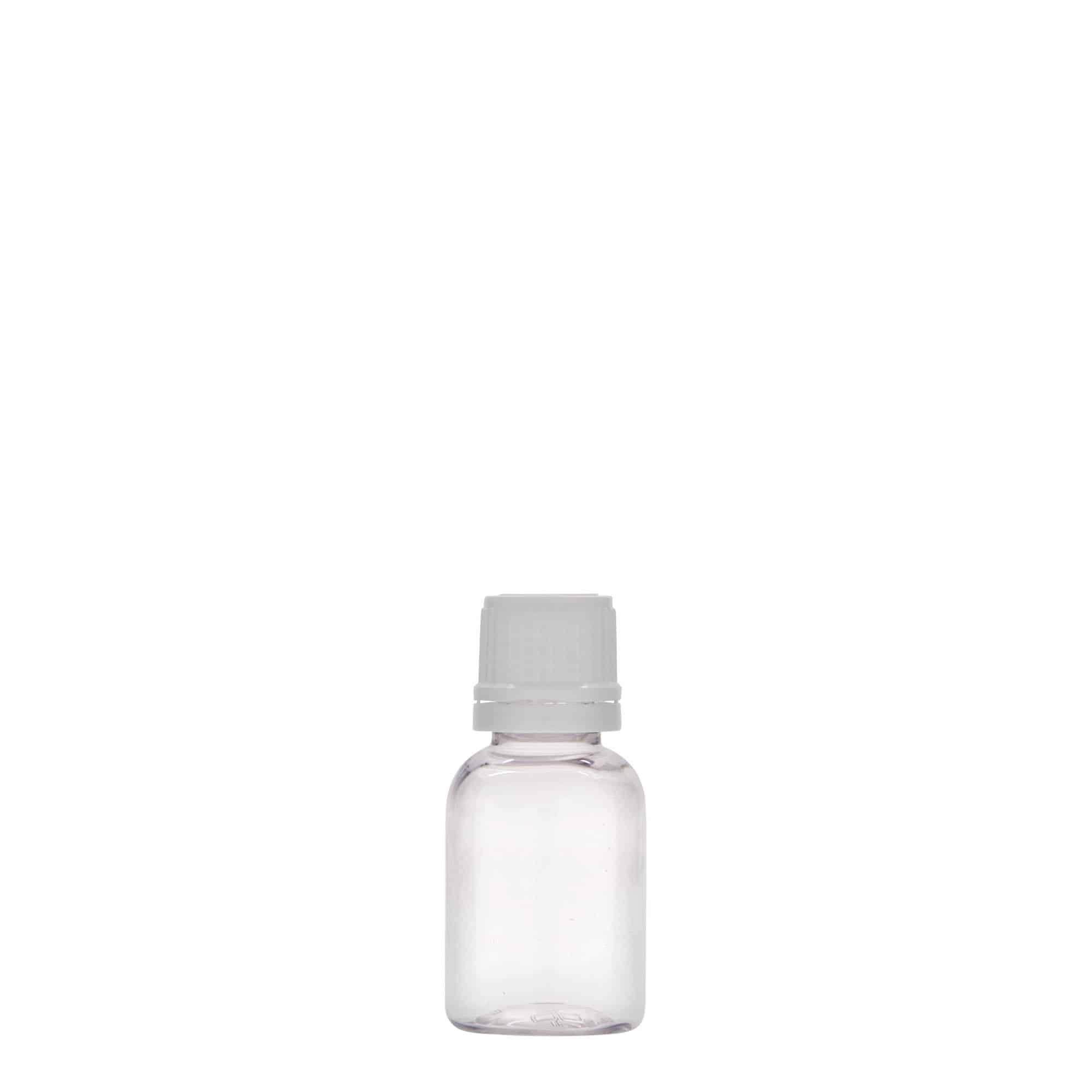 20 ml PET-medicijnfles 'Easy Living', kunststof, opening: DIN 18