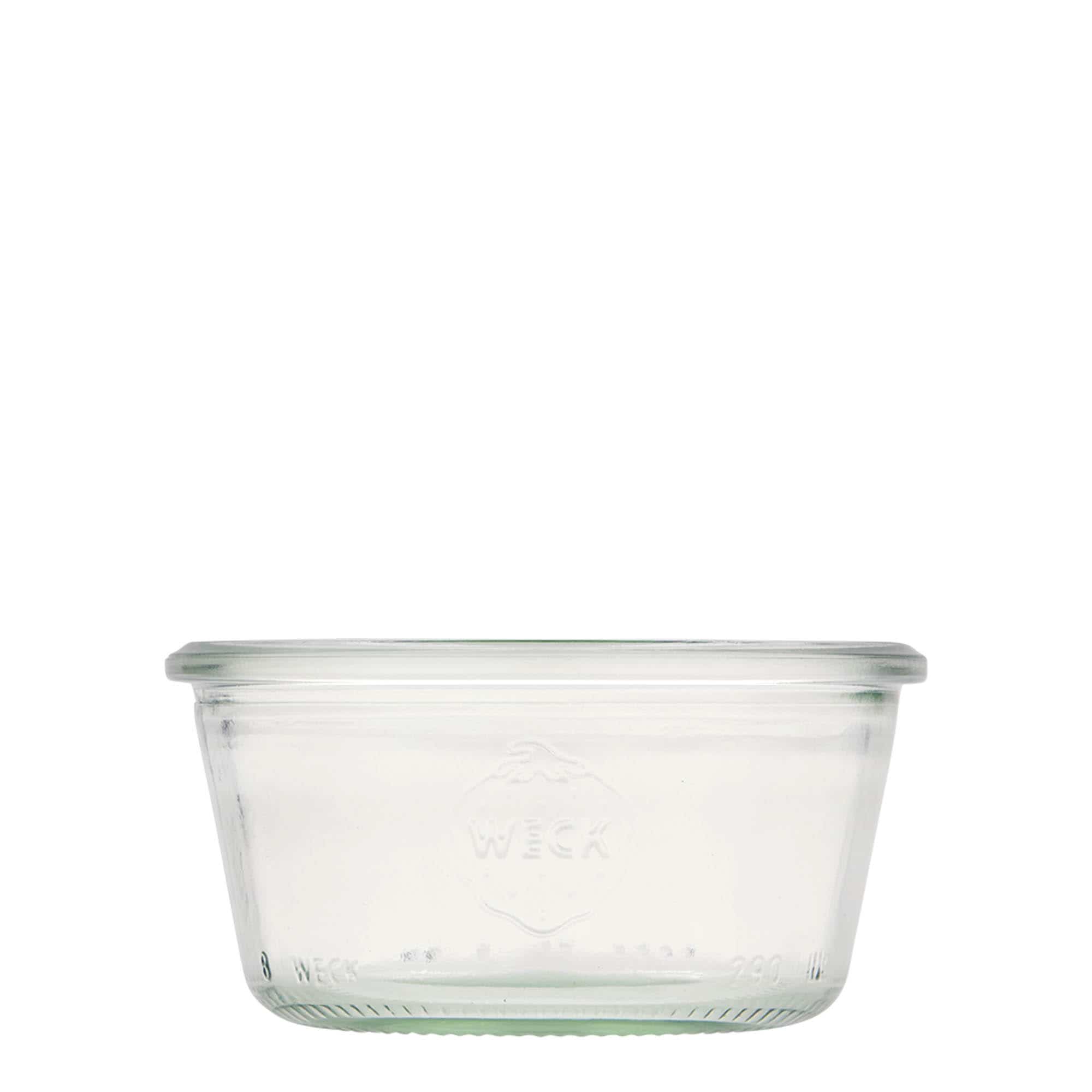 290 ml WECK-omkeerglas, opening: ronde rand