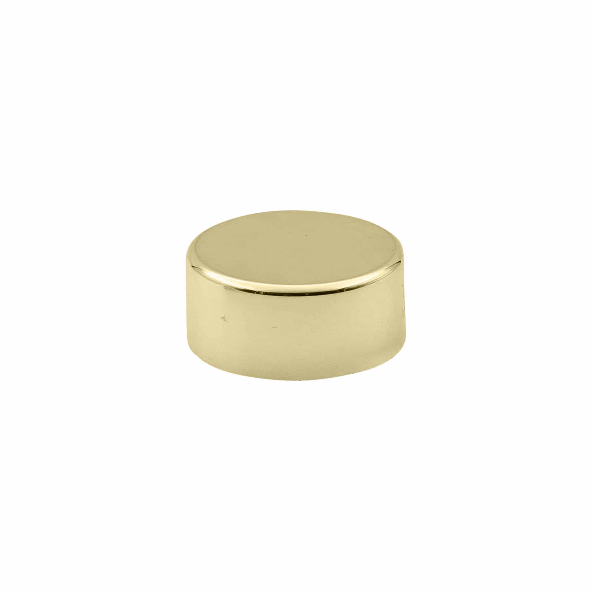 Schroefdop, ABS-kunststof, goud, voor mondstuk: GPI 28/400