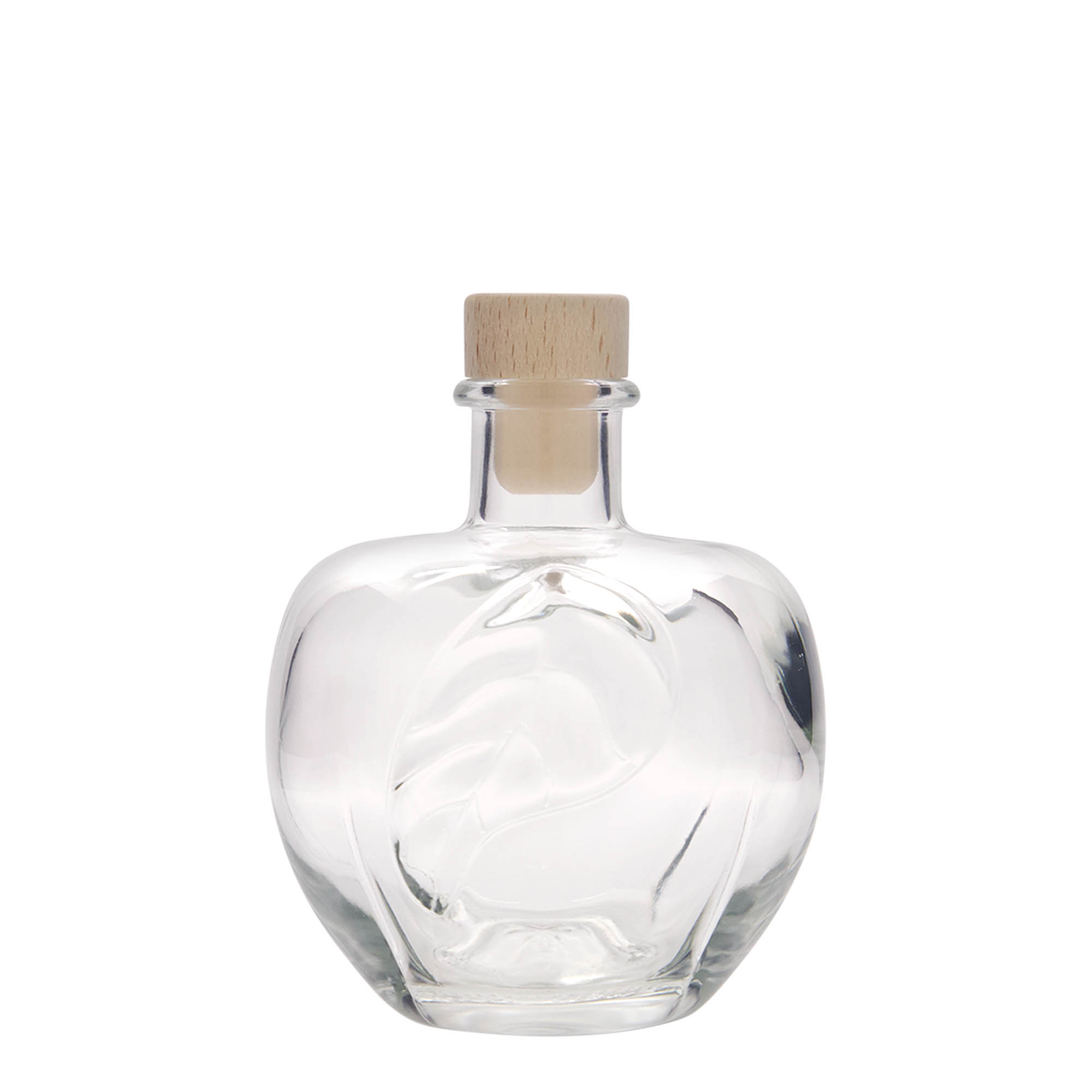 350 ml glazen fles 'Appel', opening: kurk