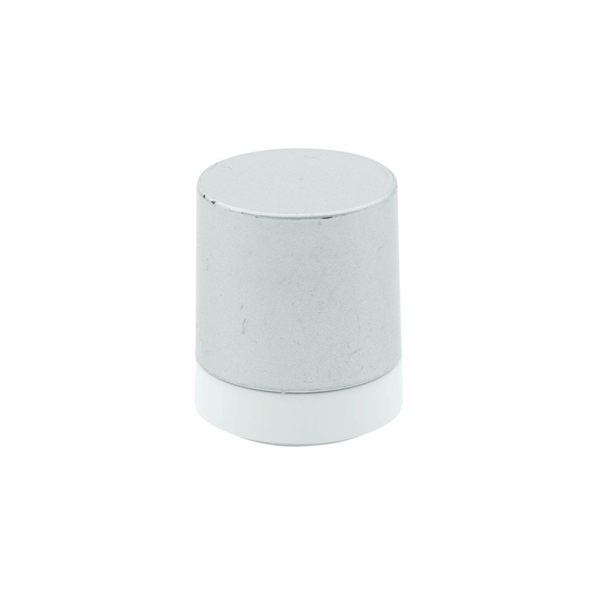 Airless Dispenser Pompkop 'Micro', PP-kunststof, zilver