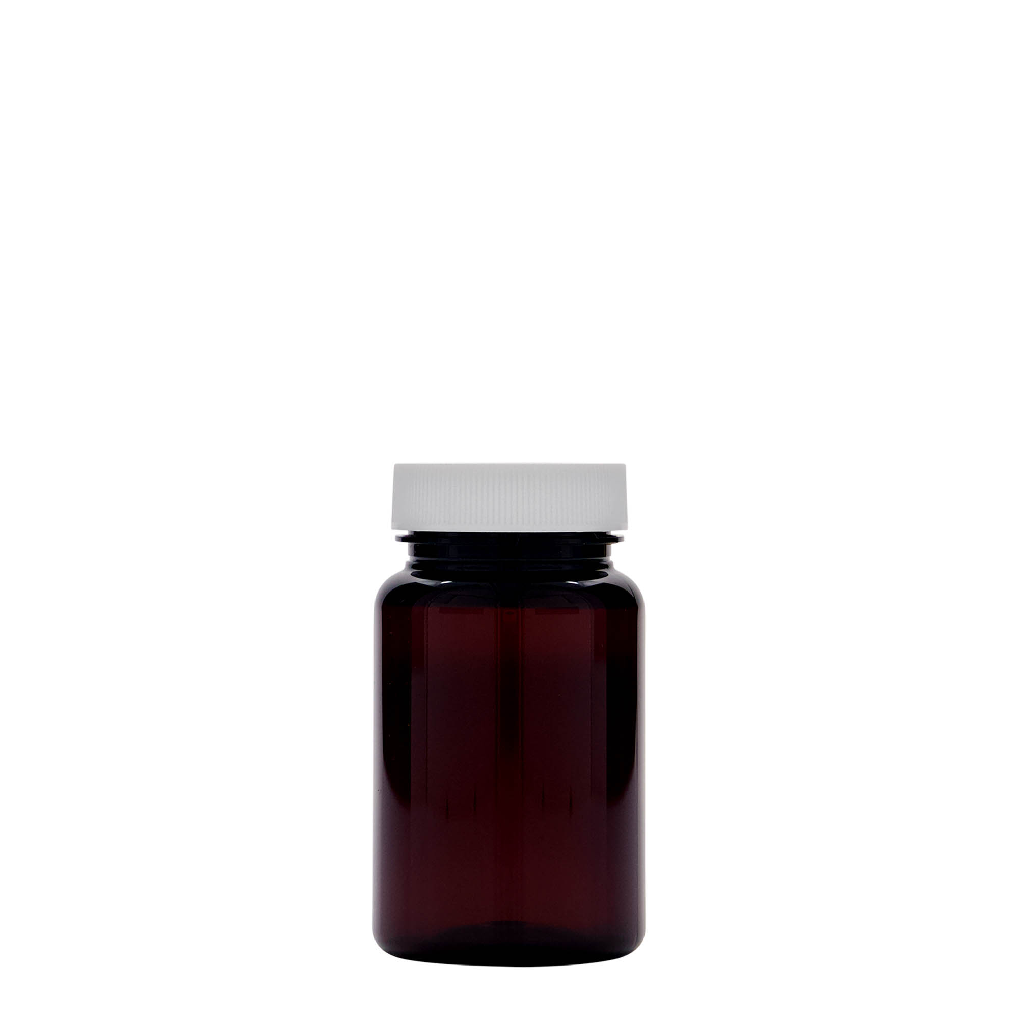 75 ml PET-verpakking, kunststof, bruin, opening: 38/400