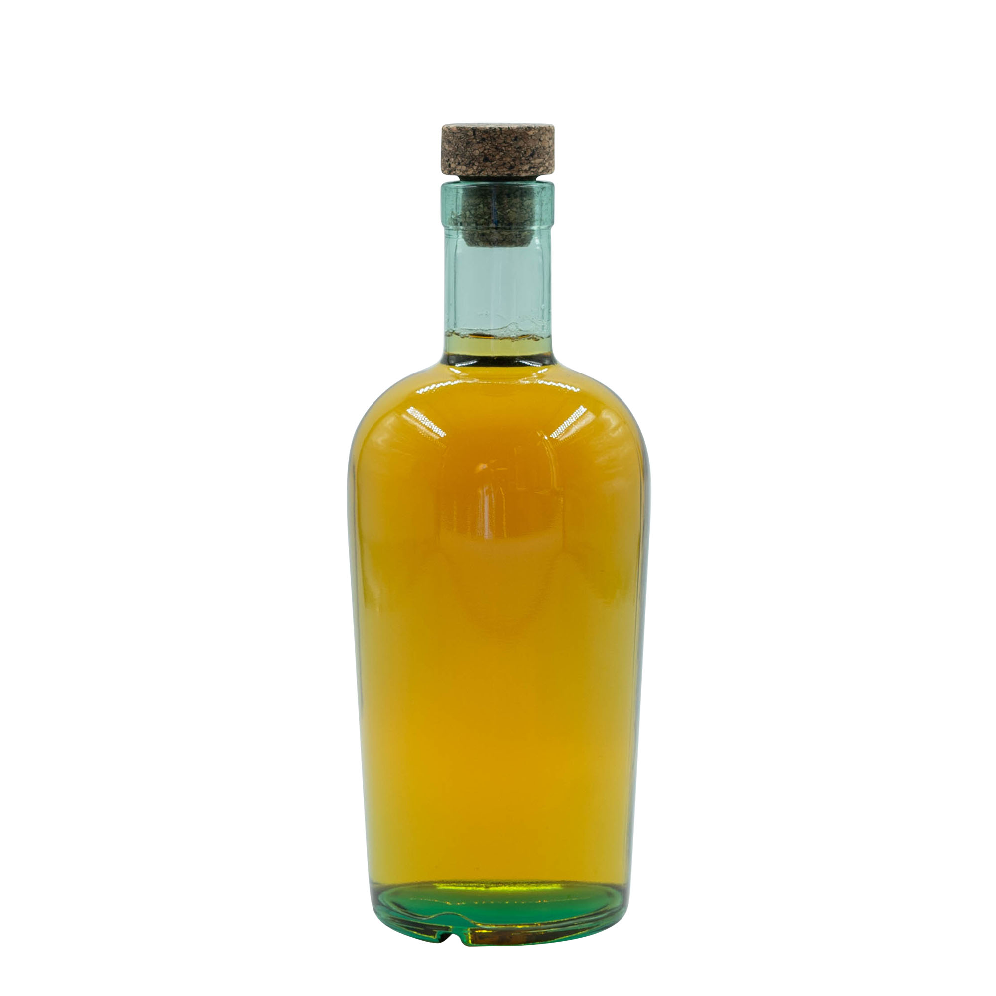 700 ml glazen fles 'Teo Light', hals: kurk 700 ml glazen fles 'Teo Light', hals: kurk