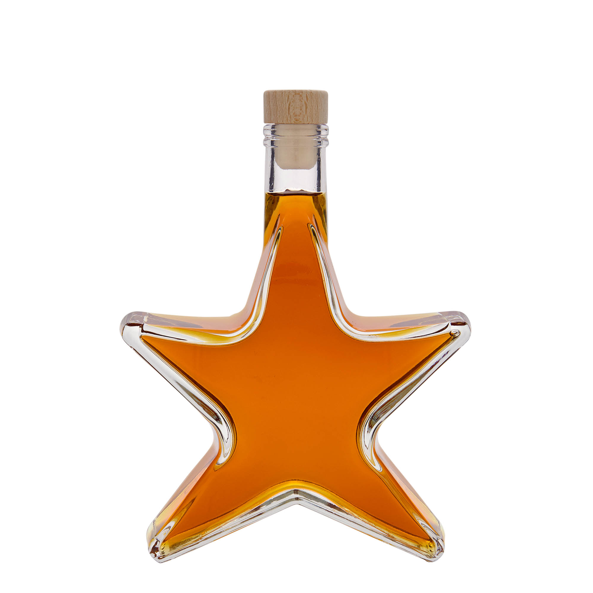 350 ml glazen fles 'Stern', monding: kurk