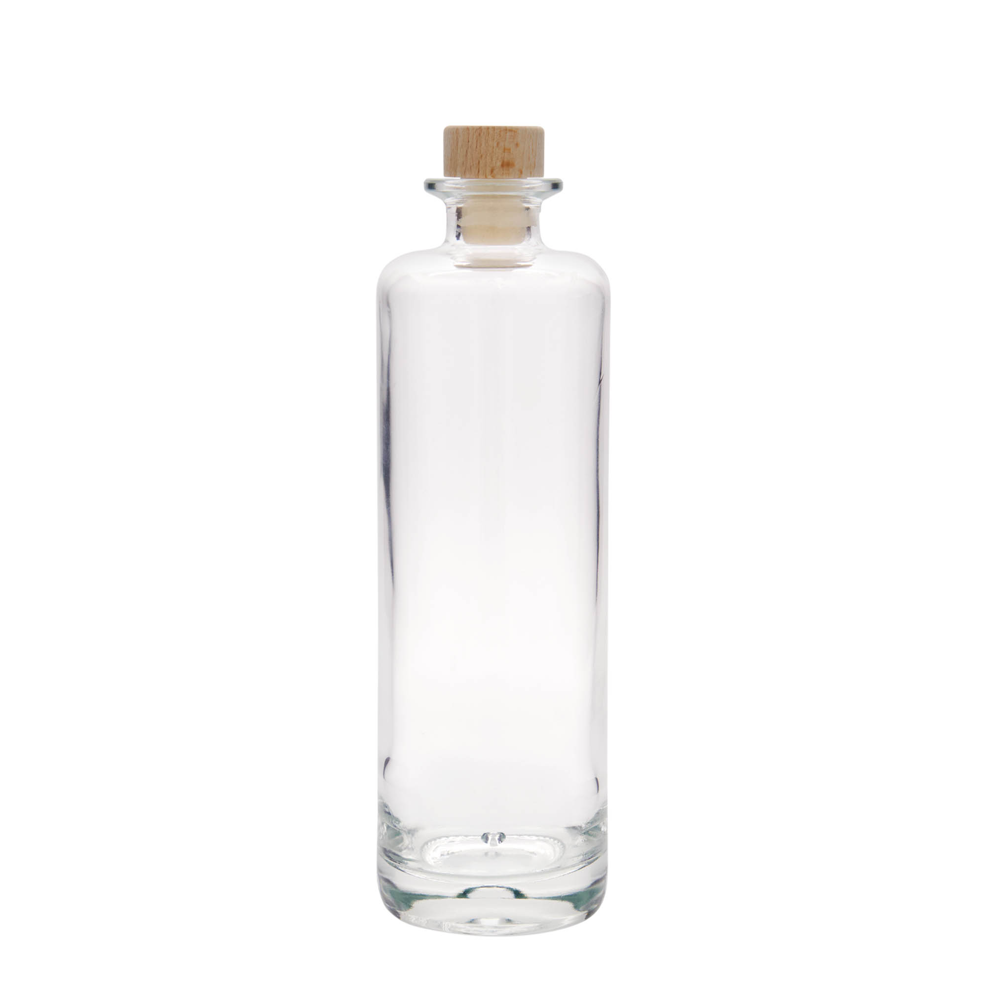 500 ml glazen fles 'Alberto', hals: kurk 500 ml glazen fles 'Alberto', hals: kurk