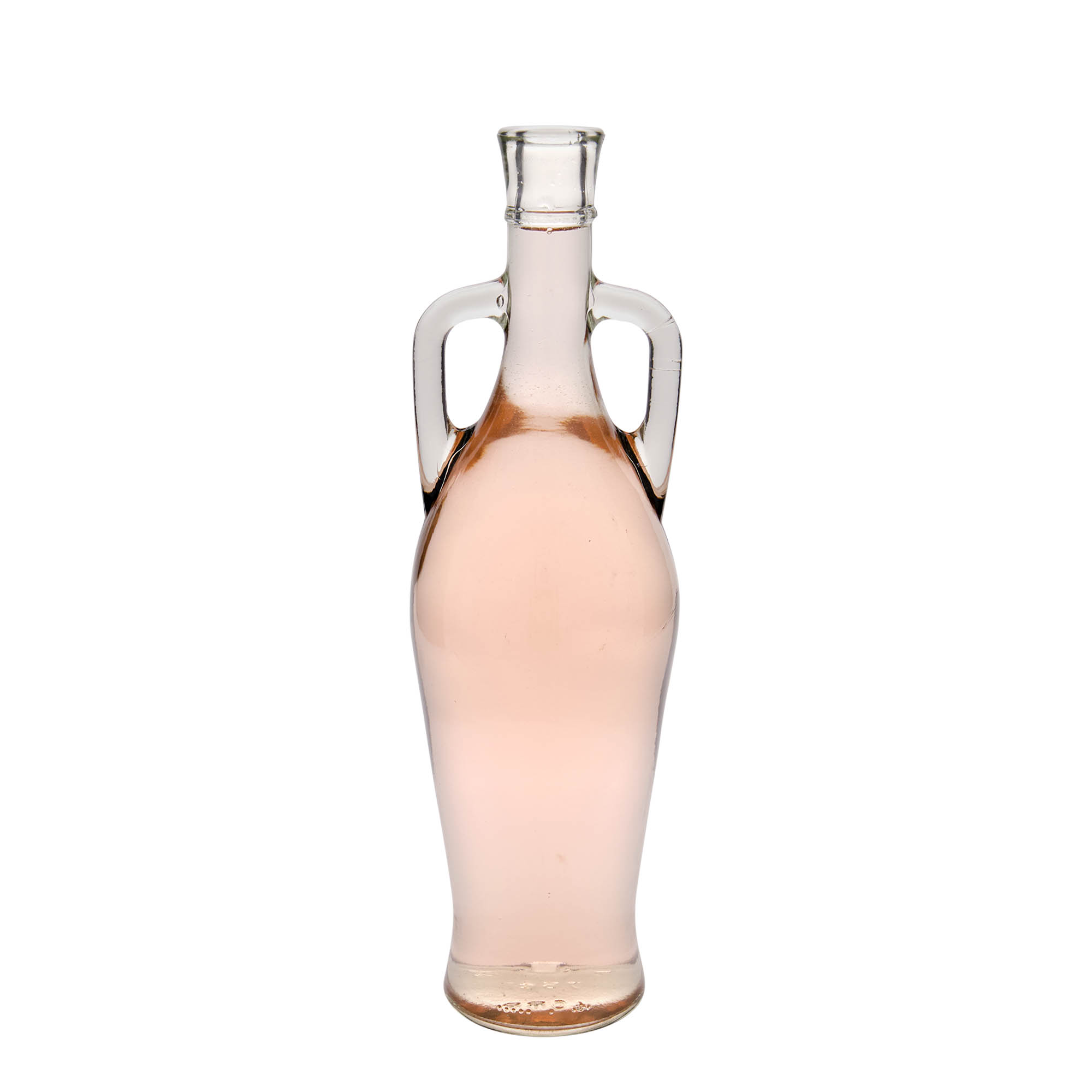 750 ml glazen fles 'Amfoor', opening: kurk 750 ml glazen fles 'Amfoor', opening: kurk