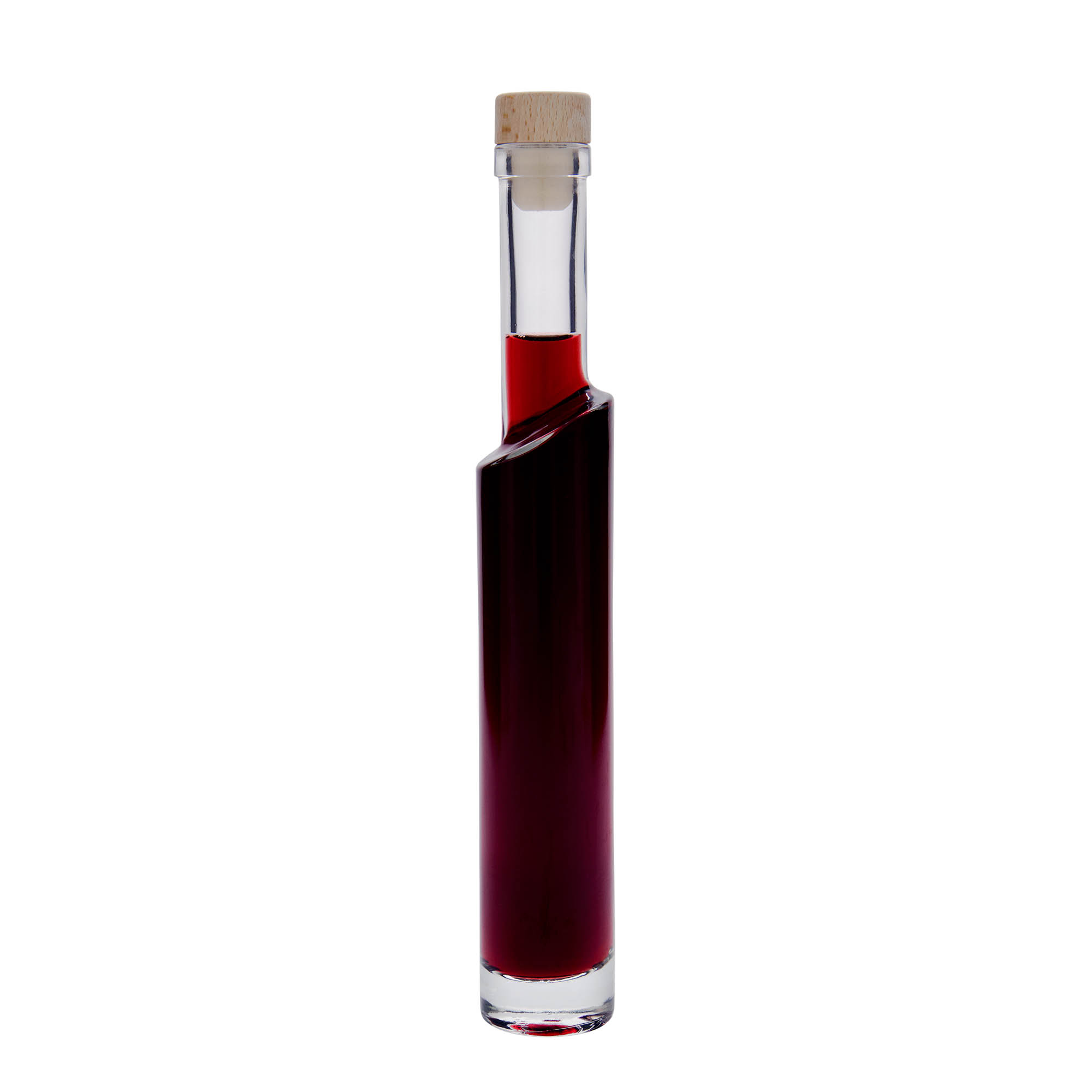 200 ml glazen fles 'Feeling', hals: kurk