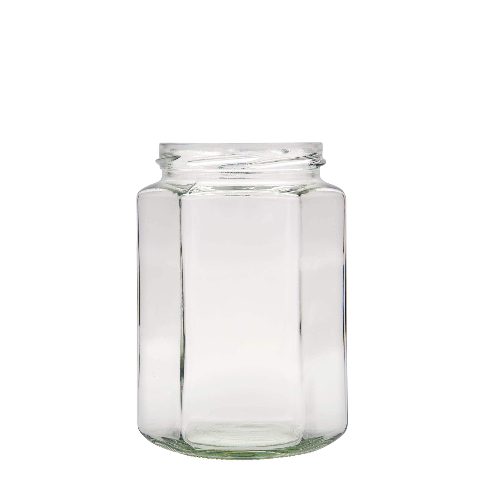 770 ml zeskantglas, opening: twist-off (TO 82)