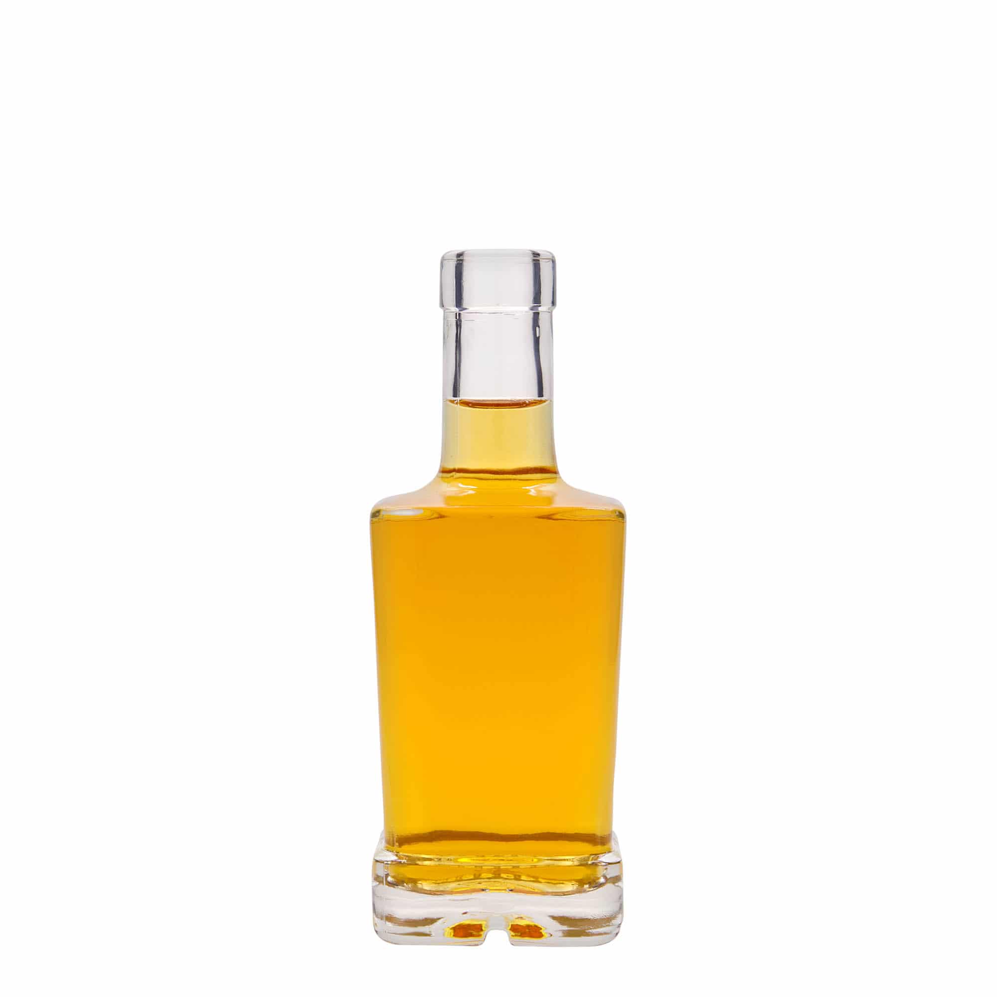 250 ml glazen fles 'Rene', vierkant, hals: kurk