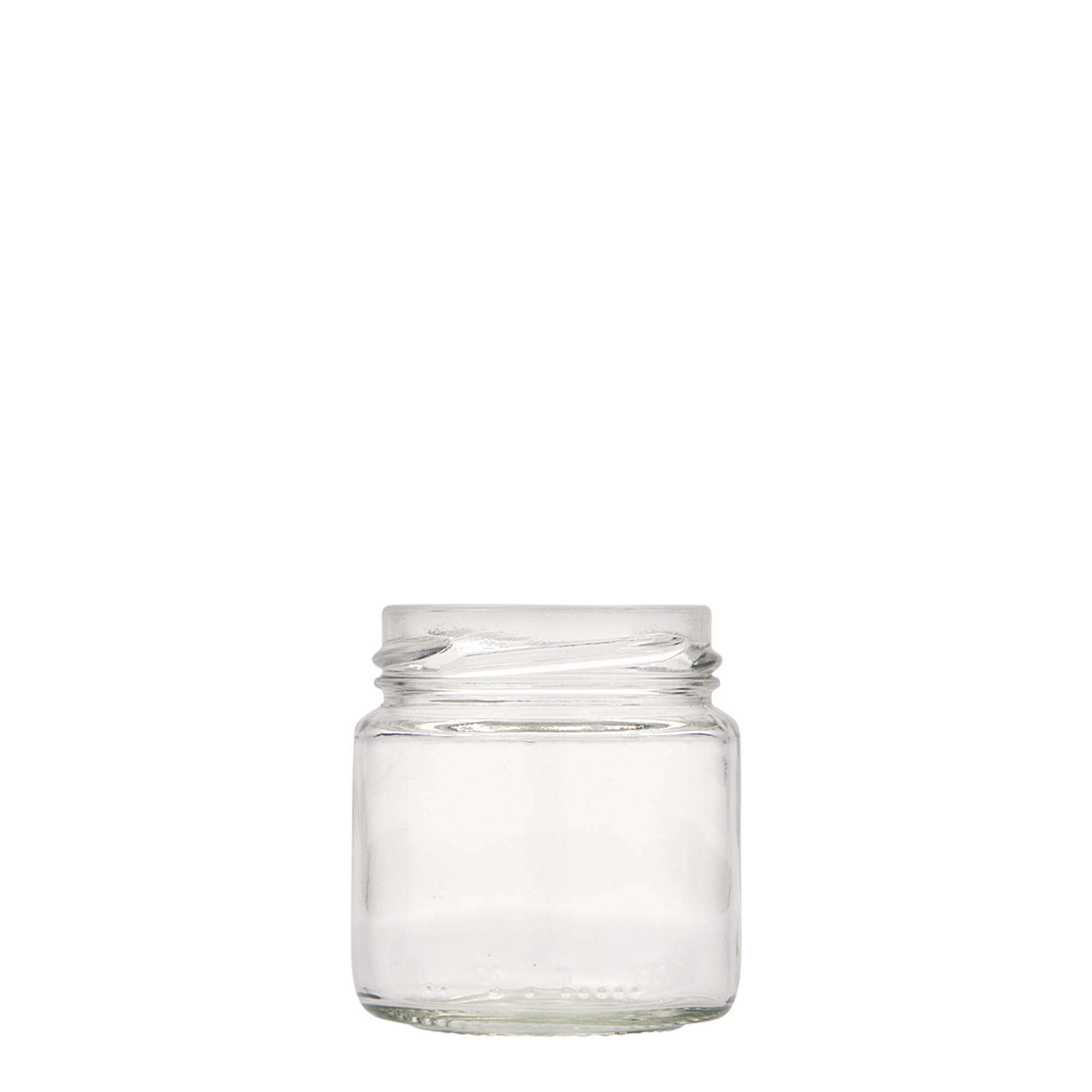 106 ml ronde glazen pot, opening: Twist-Off (TO 53) 106 ml ronde glazen pot, opening: Twist-Off (TO 53)