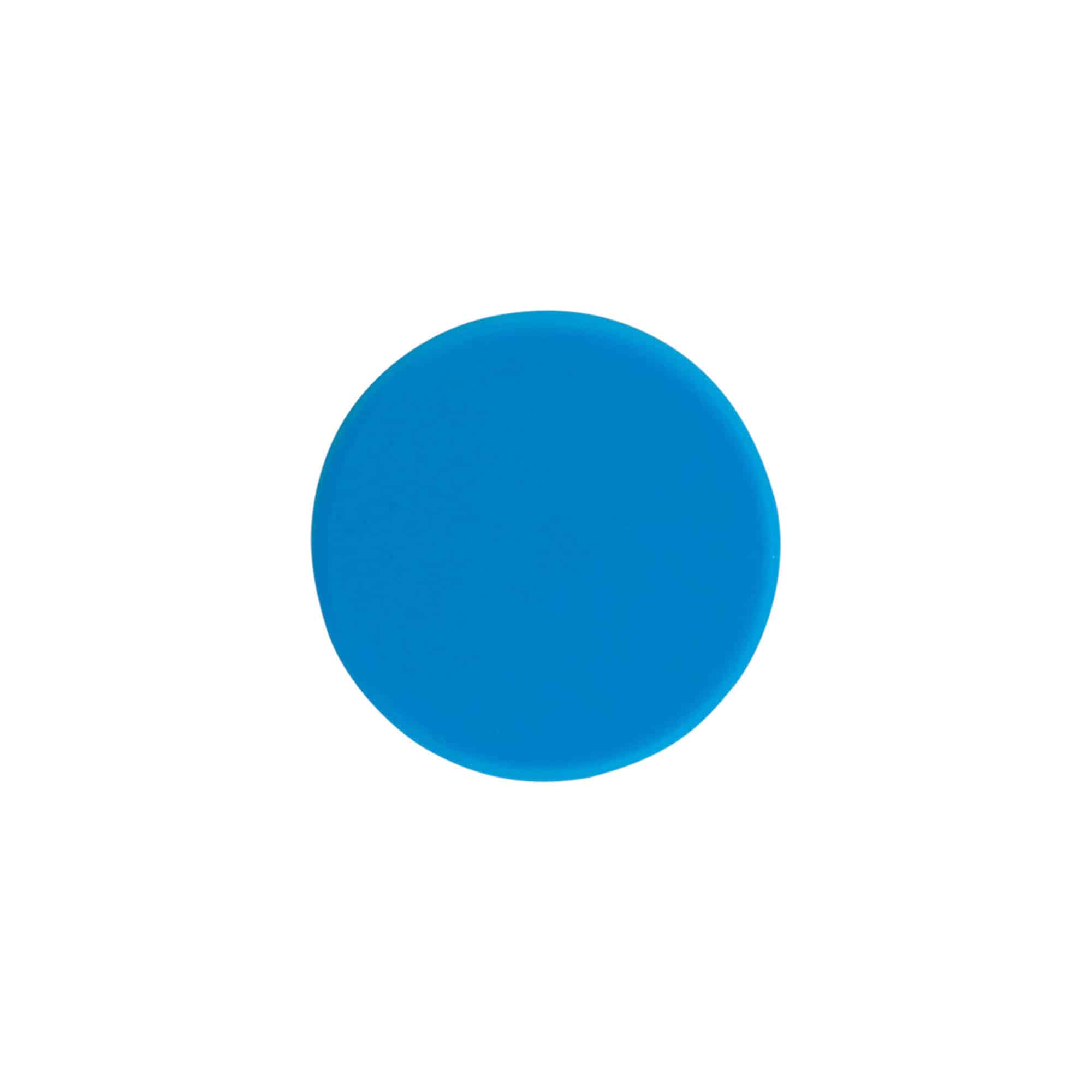 Schroefsluiting, ABS-kunststof, waterblauw, voor monding: GPI 33/400