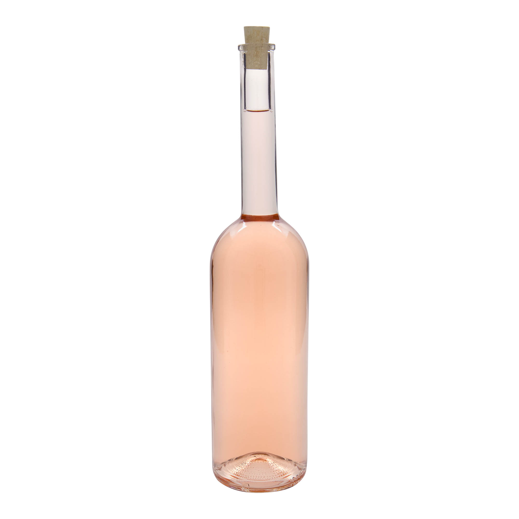 1.000 ml glazen fles 'Opera', hals: kurk 1.000 ml glazen fles 'Opera', hals: kurk