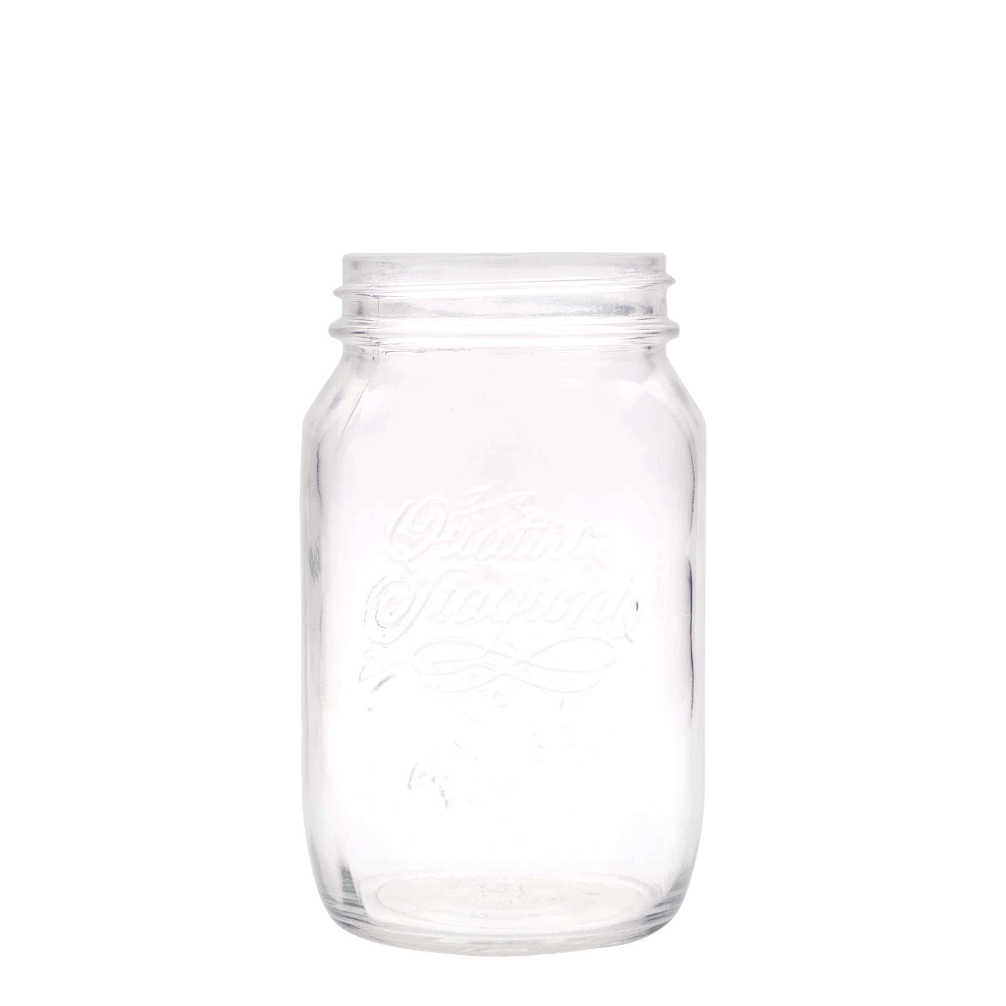 1.000 ml glas 'Quattro Stagioni', opening: schroefdop