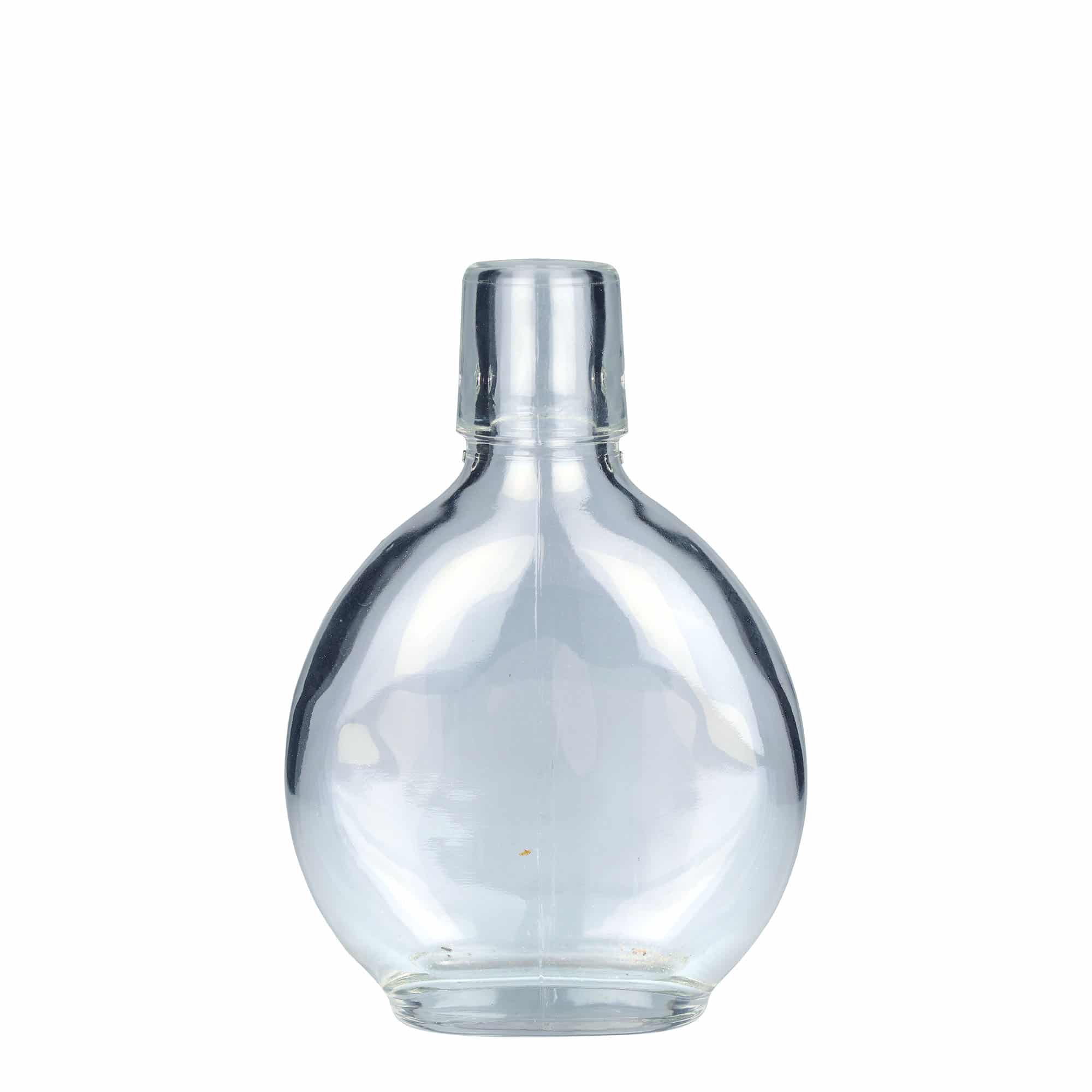 Glazen fles 'Feierabend', 200 ml, monding: beugelsluiting Glazen fles 'Feierabend', 200 ml, monding: beugelsluiting