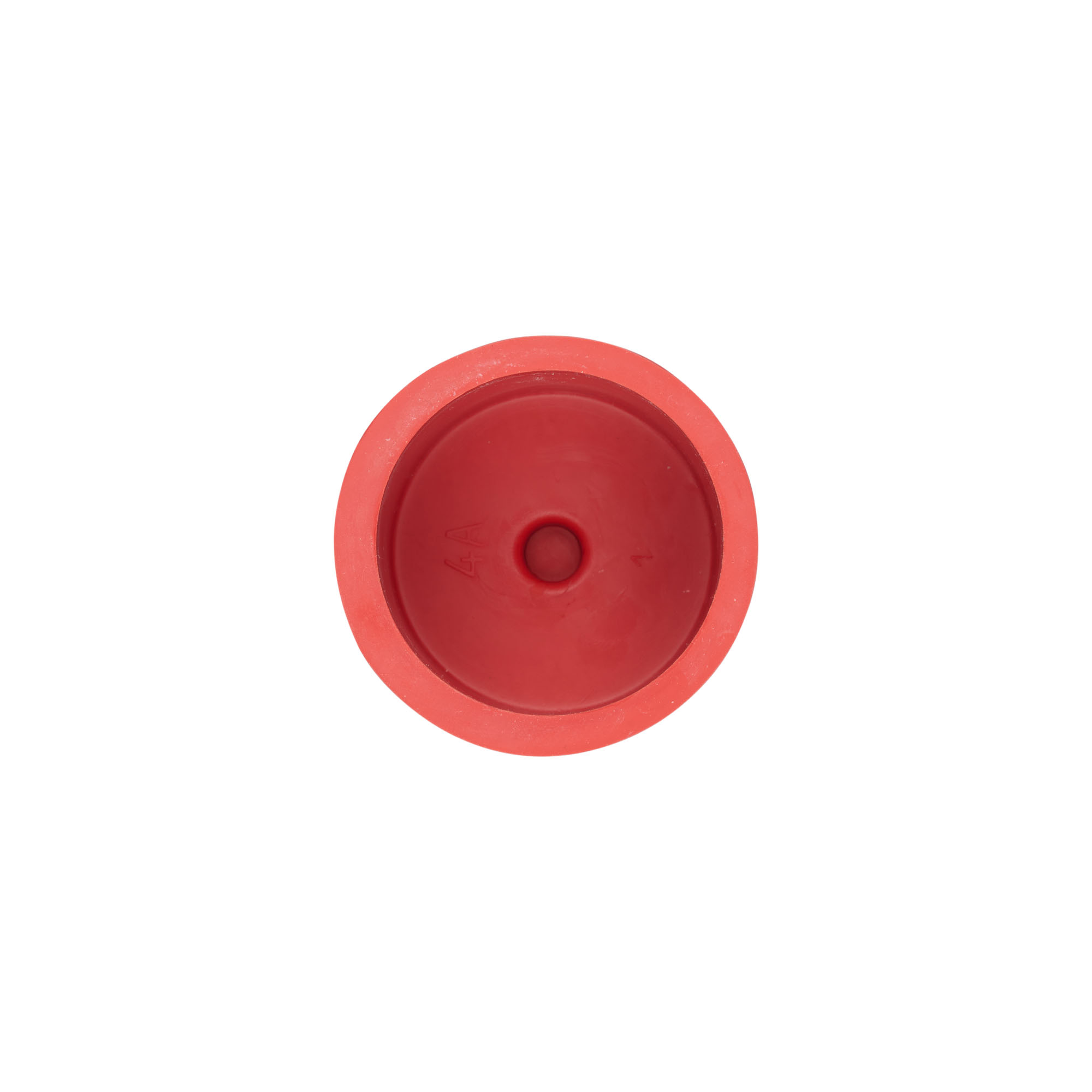 Brugkap type 4a, rubber, rood Brugkap type 4a, rubber, rood