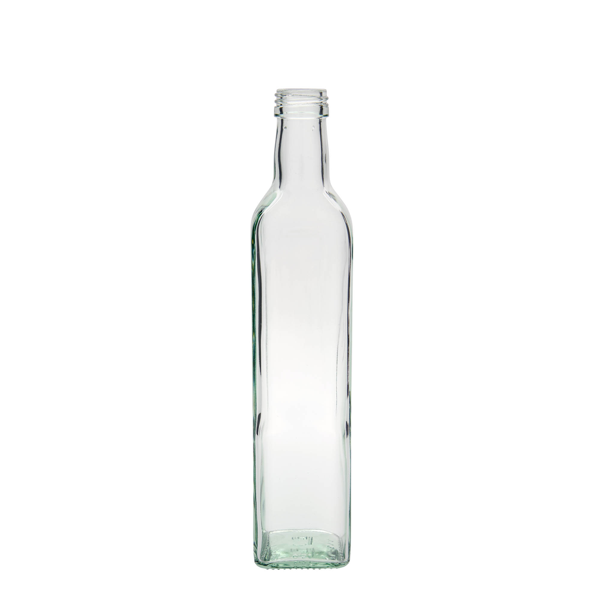 500 ml glazen fles 'Marasca', vierkant, monding: PP 31,5 500 ml glazen fles 'Marasca', vierkant, monding: PP 31,5