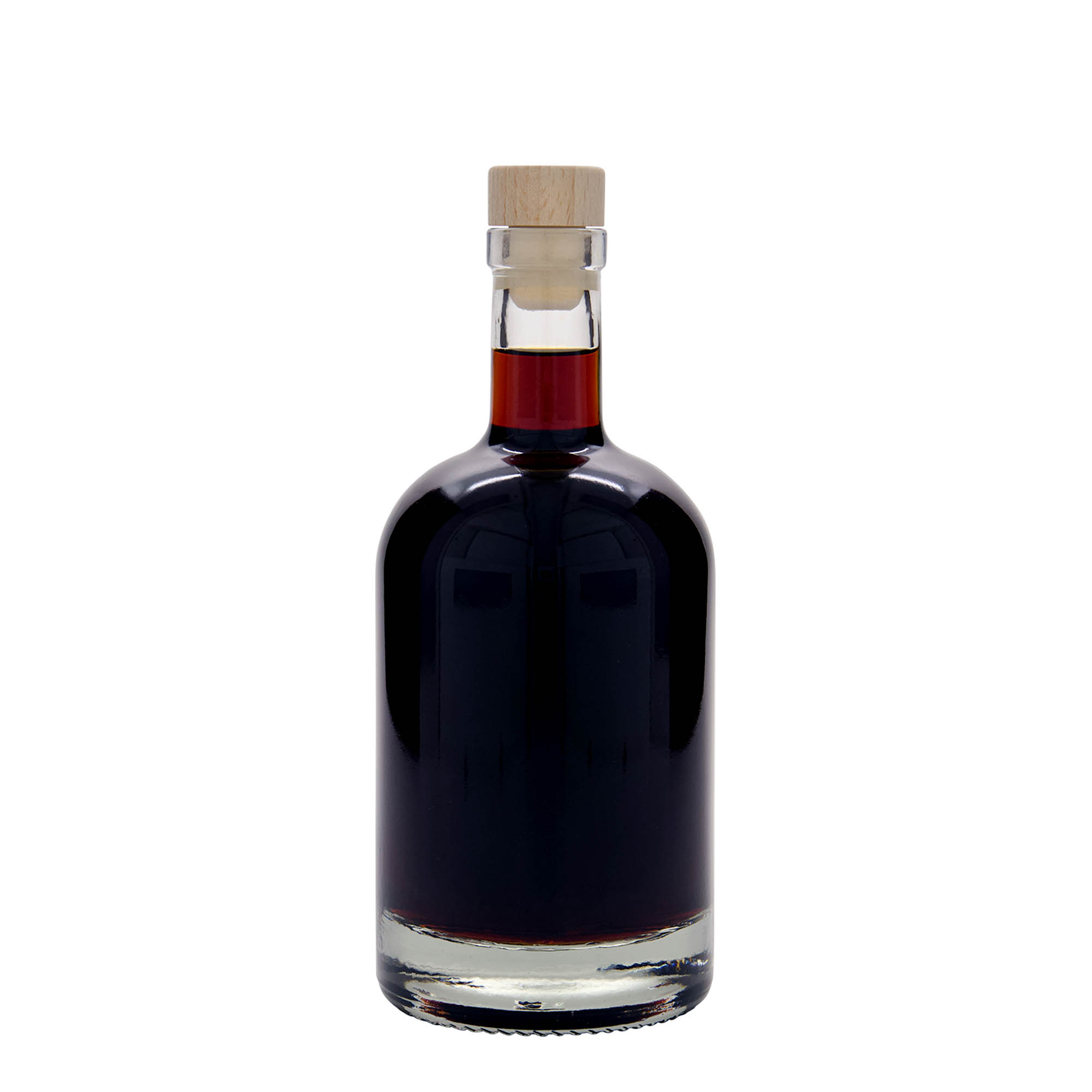 500 ml glazen fles 'First Class', opening: kurk 500 ml glazen fles 'First Class', opening: kurk