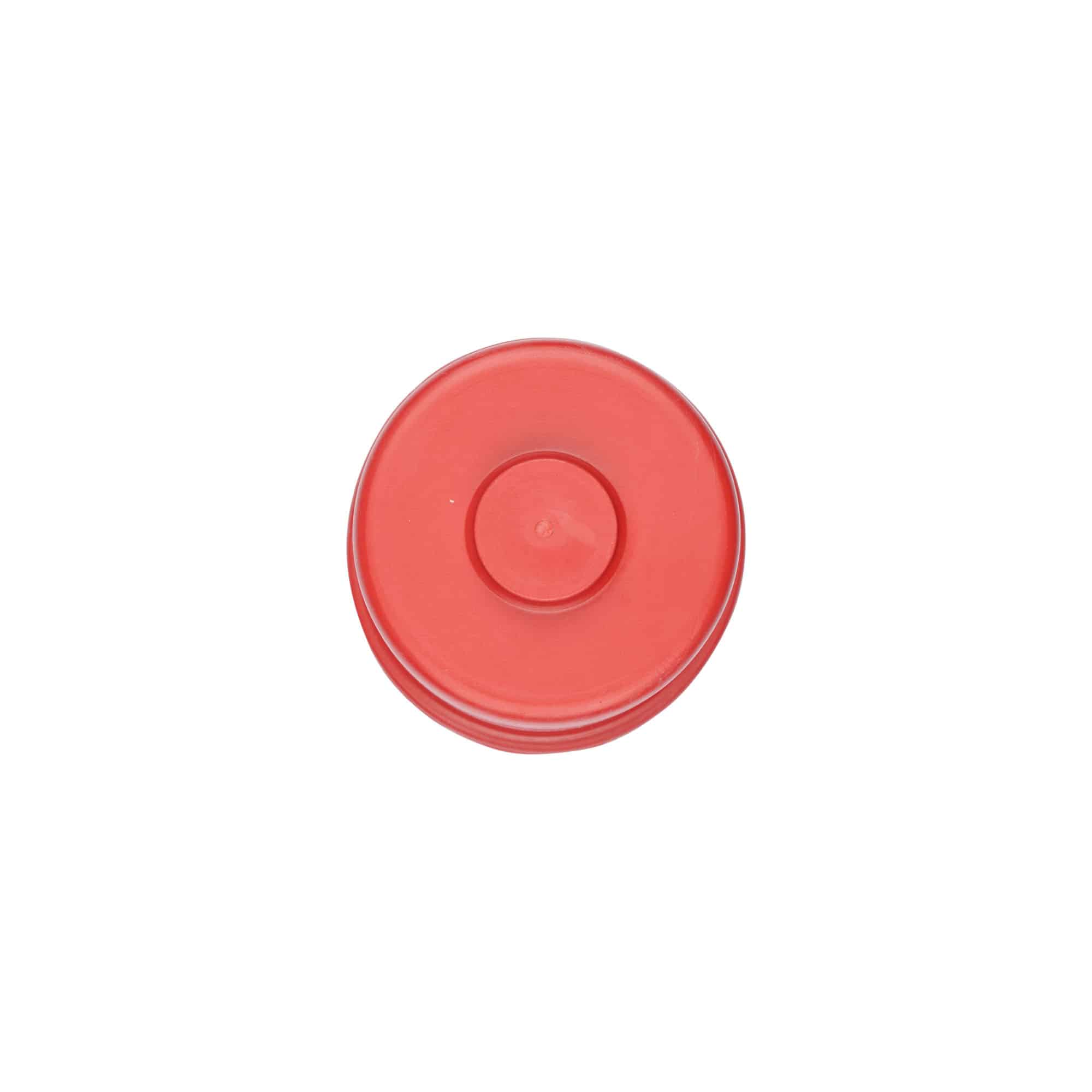 Mostkap type 5, rubber, rood