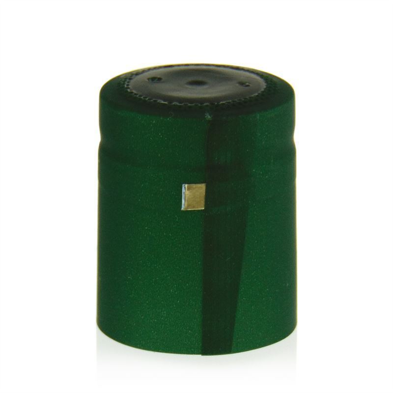 Krimpcapsule 32x41, pvc-kunststof, donkergroen