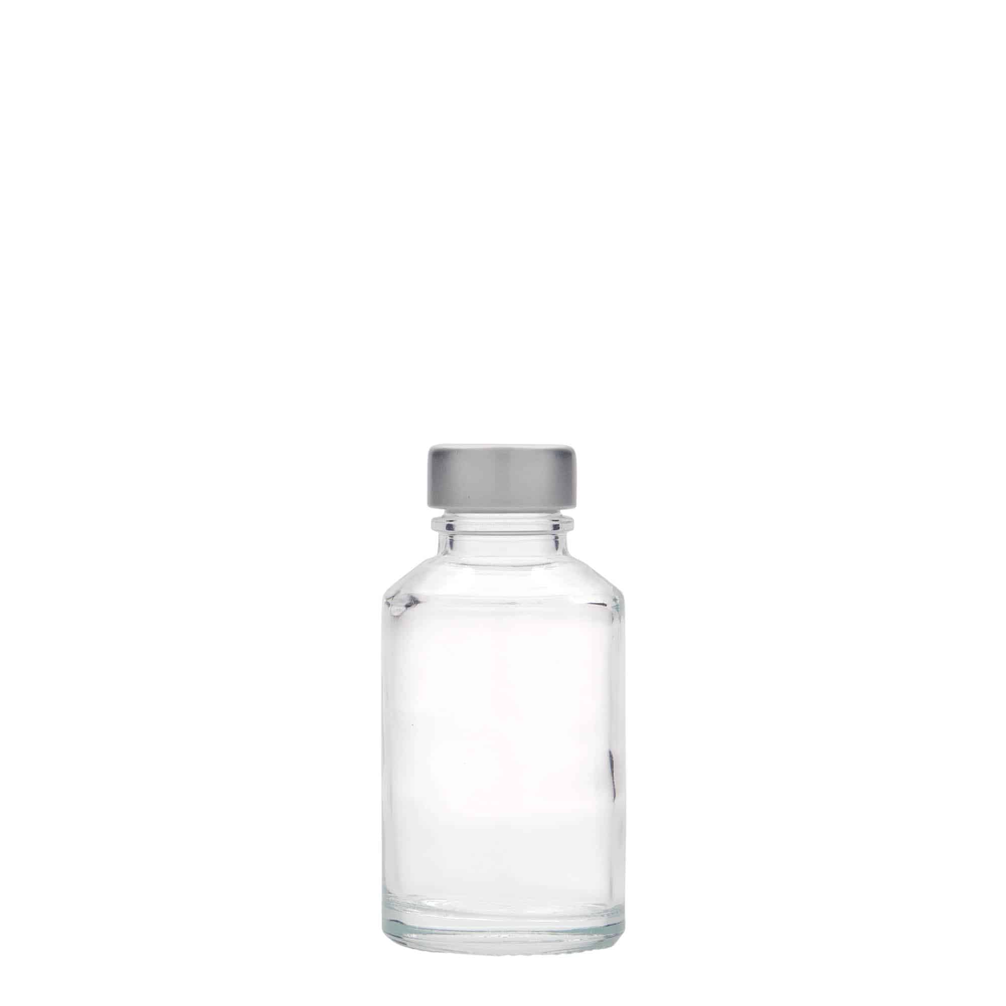 Glazen fles 'Hella', 50 ml, monding: GPI 22