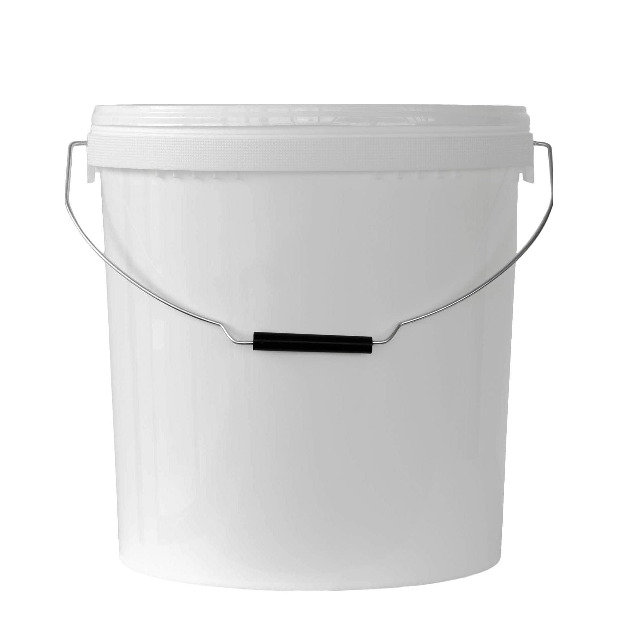 20 l emmer, PP-kunststof, wit