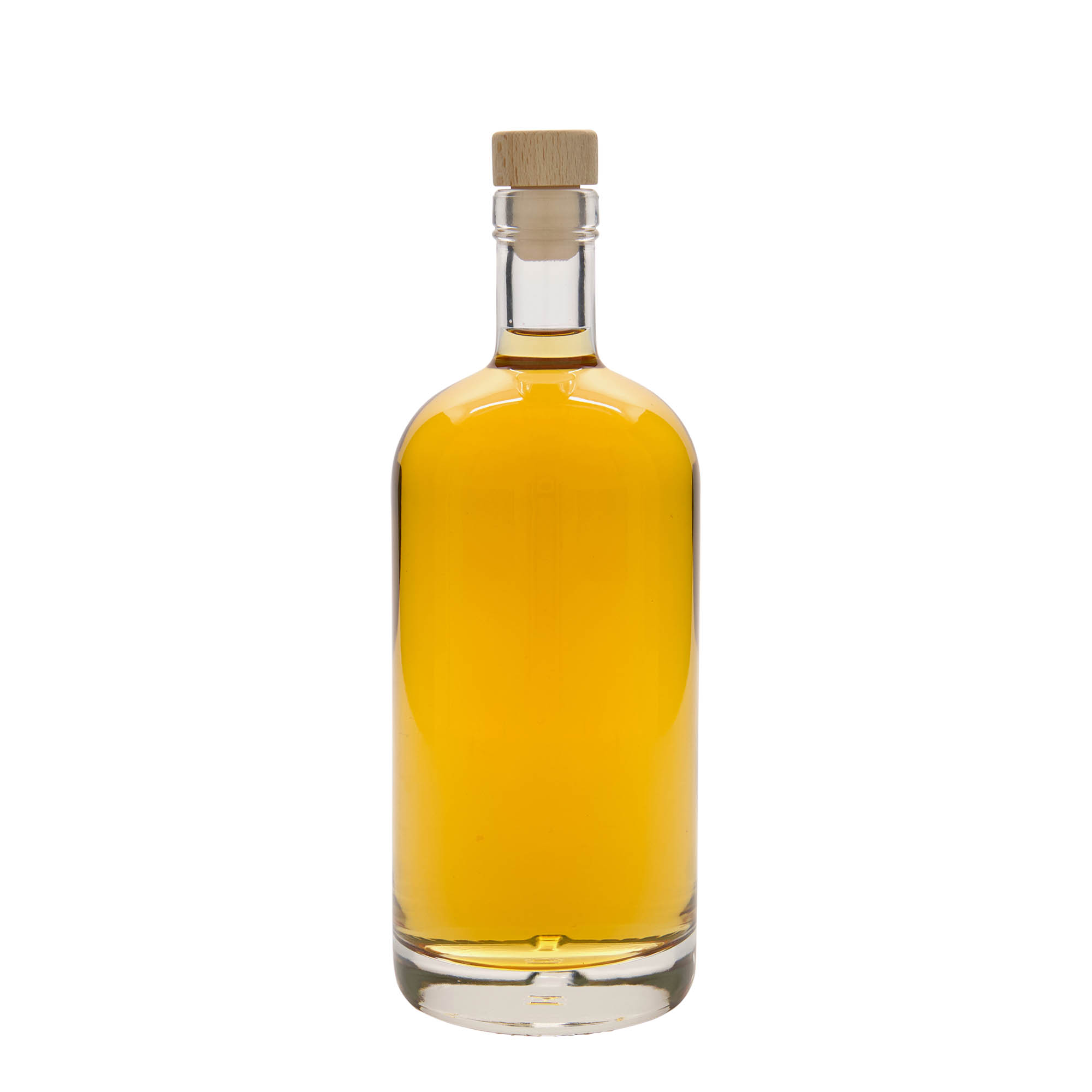 700 ml glazen fles 'Linea Uno', hals: kurk