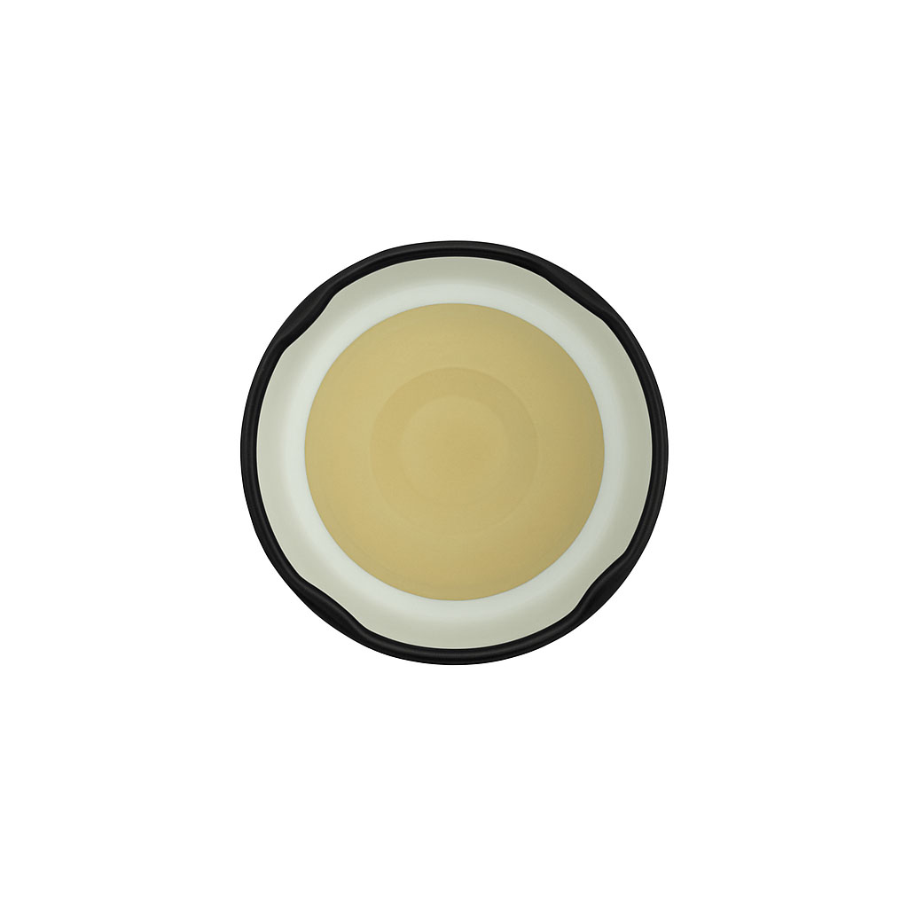 Twist-off-deksel, witblik, zwart, voor opening: TO 48 Twist-off-deksel, witblik, zwart, voor opening: TO 48