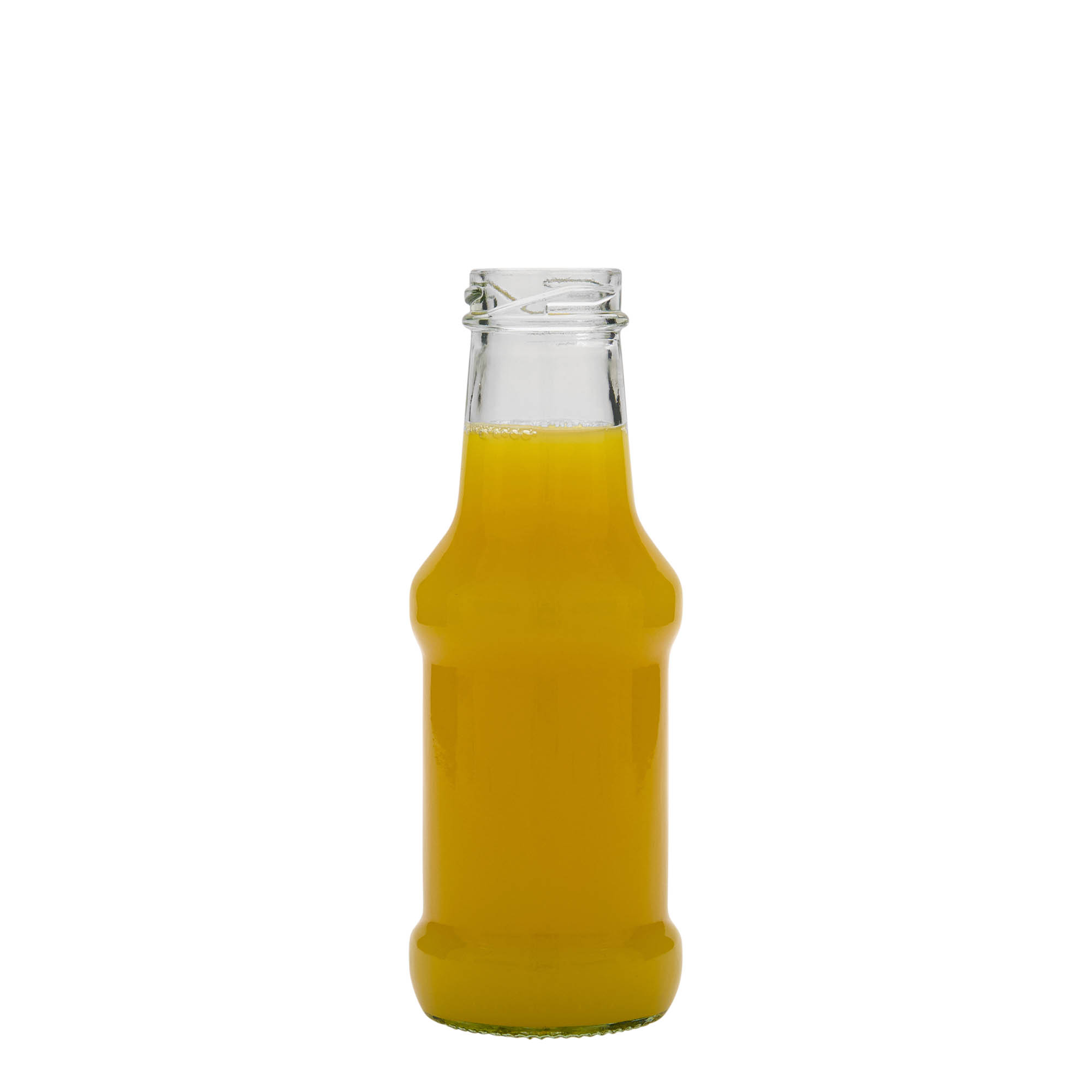 250 ml sausfles, glas, opening: Twist-Off (TO 38)