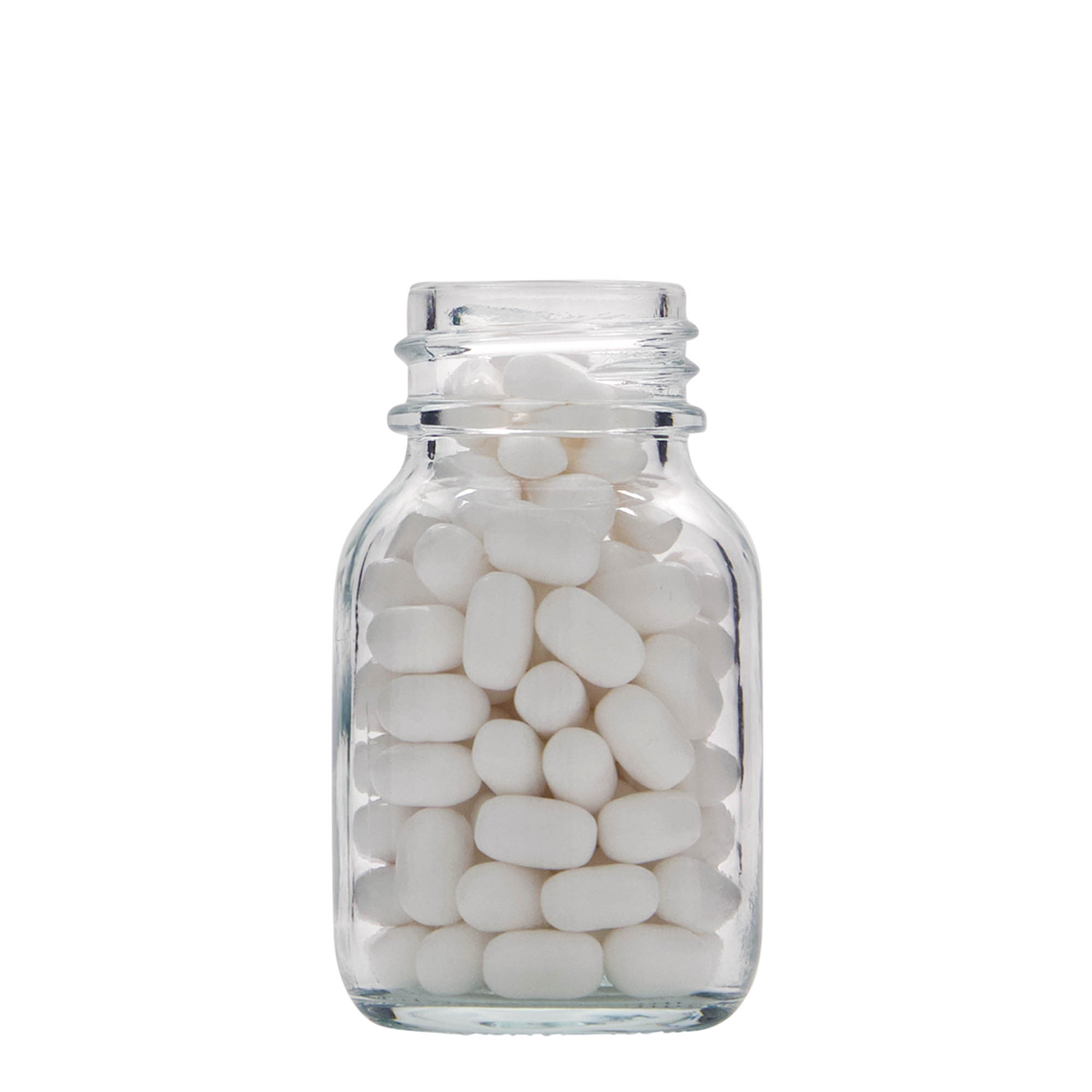 50 ml bredehalsfles, opening: DIN 32 50 ml bredehalsfles, opening: DIN 32