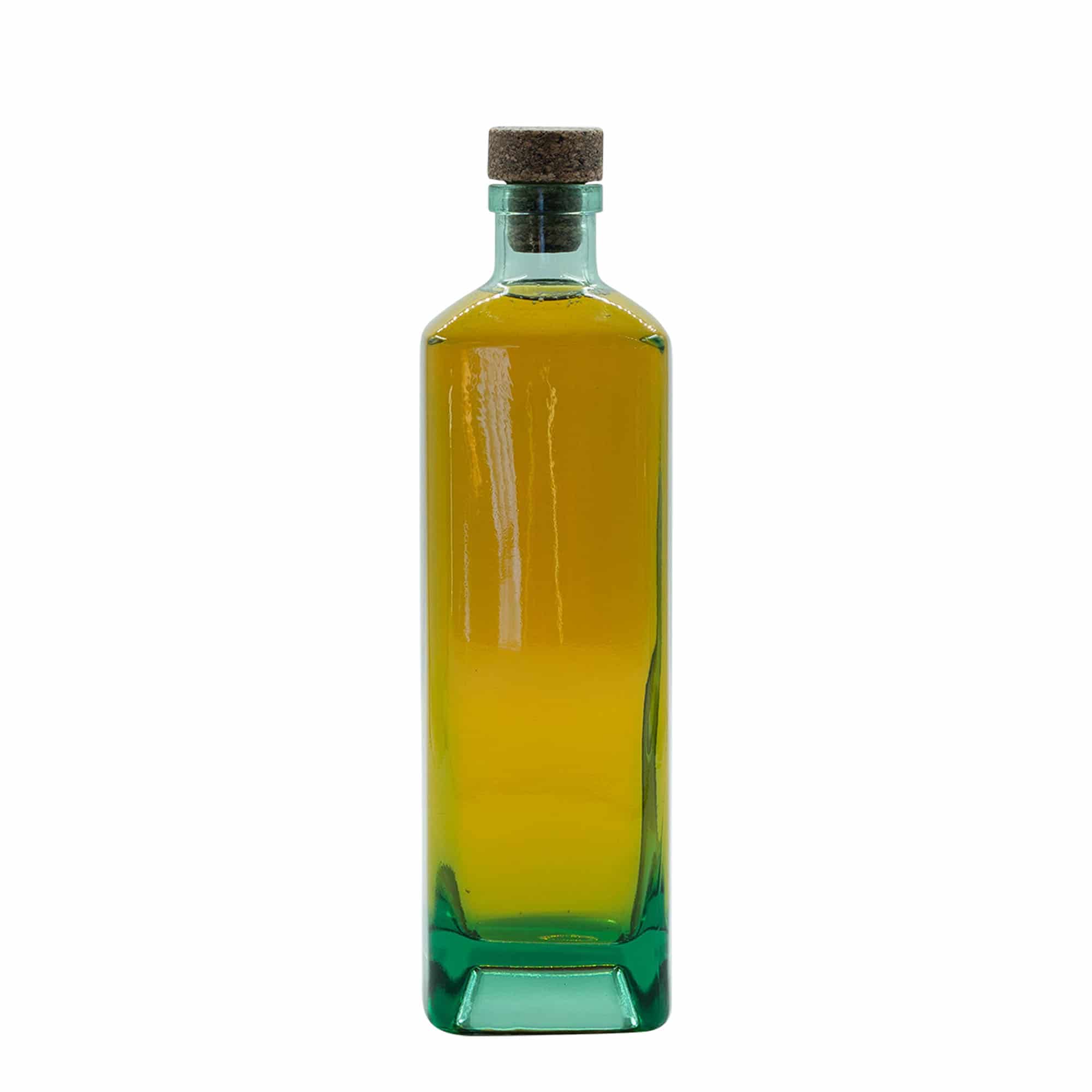 Glazen fles 'Silo', 700 ml, monding: kurk
