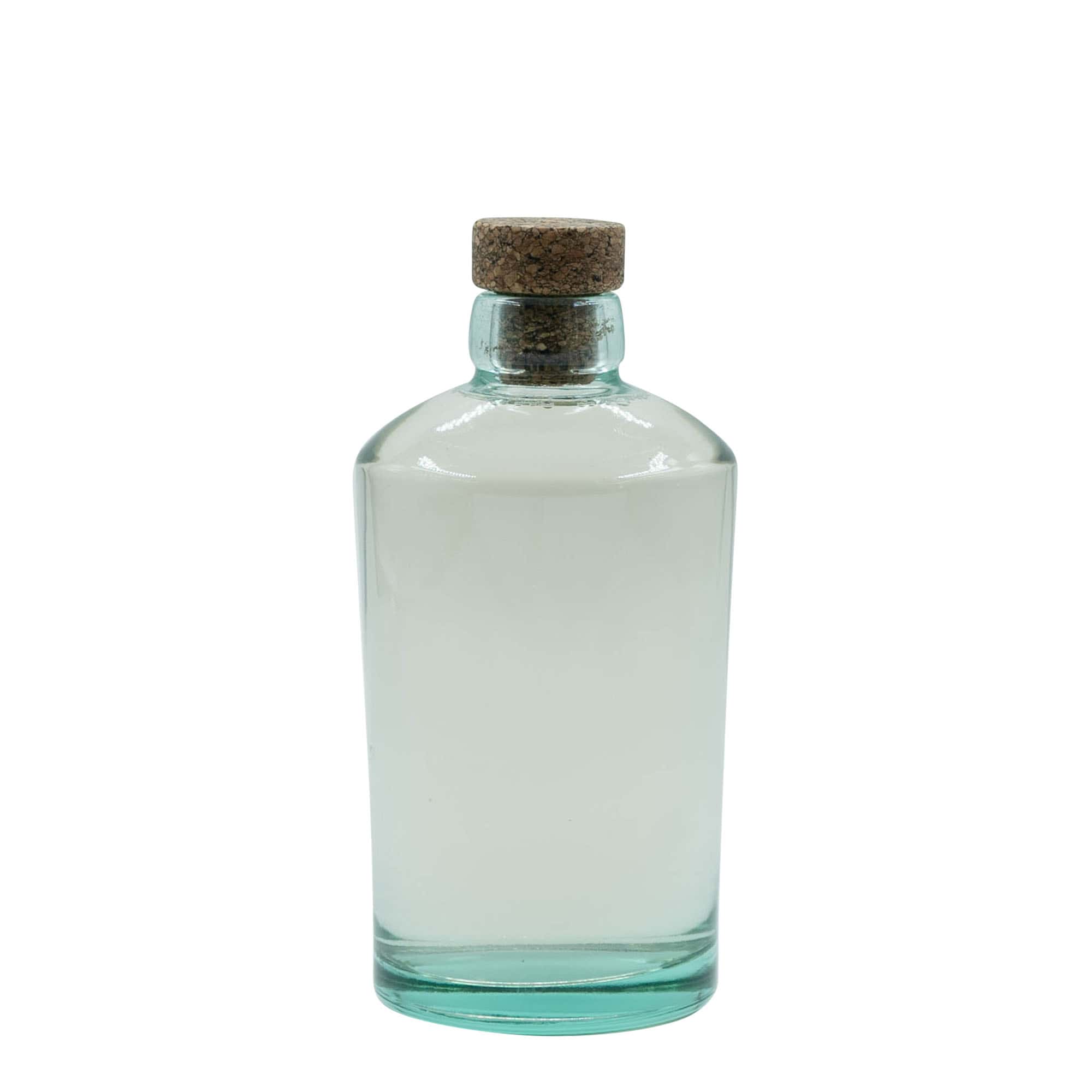 500 ml glazen fles 'Barrel', hals: kurk