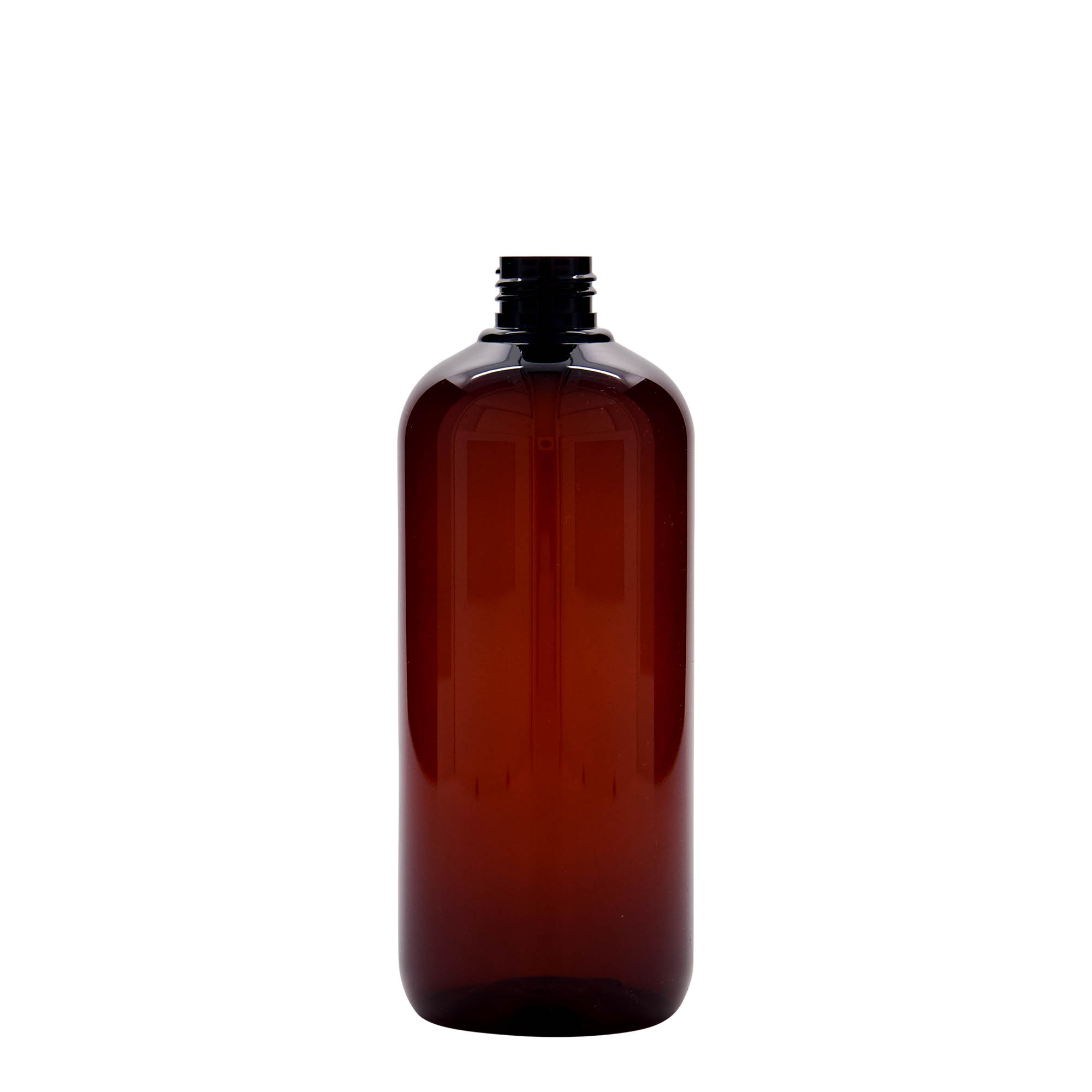 500 ml recyclebare kunststoffles 'Victor's Best', PCR, bruin, opening: 24/410