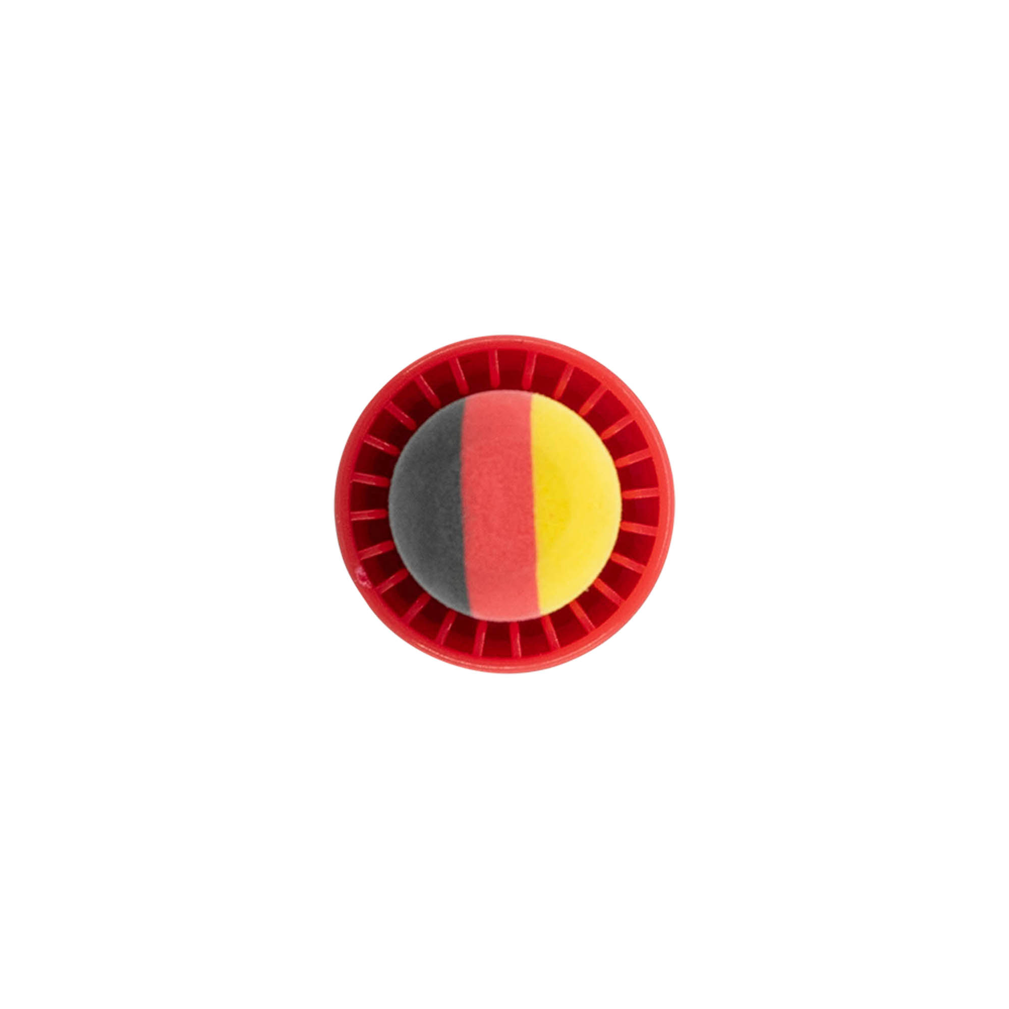 Handgreepkurk 19 mm 'Duitsland', kunststof, meerkleurig, voor monding: kurk Handgreepkurk 19 mm 'Duitsland', kunststof, meerkleurig, voor monding: kurk