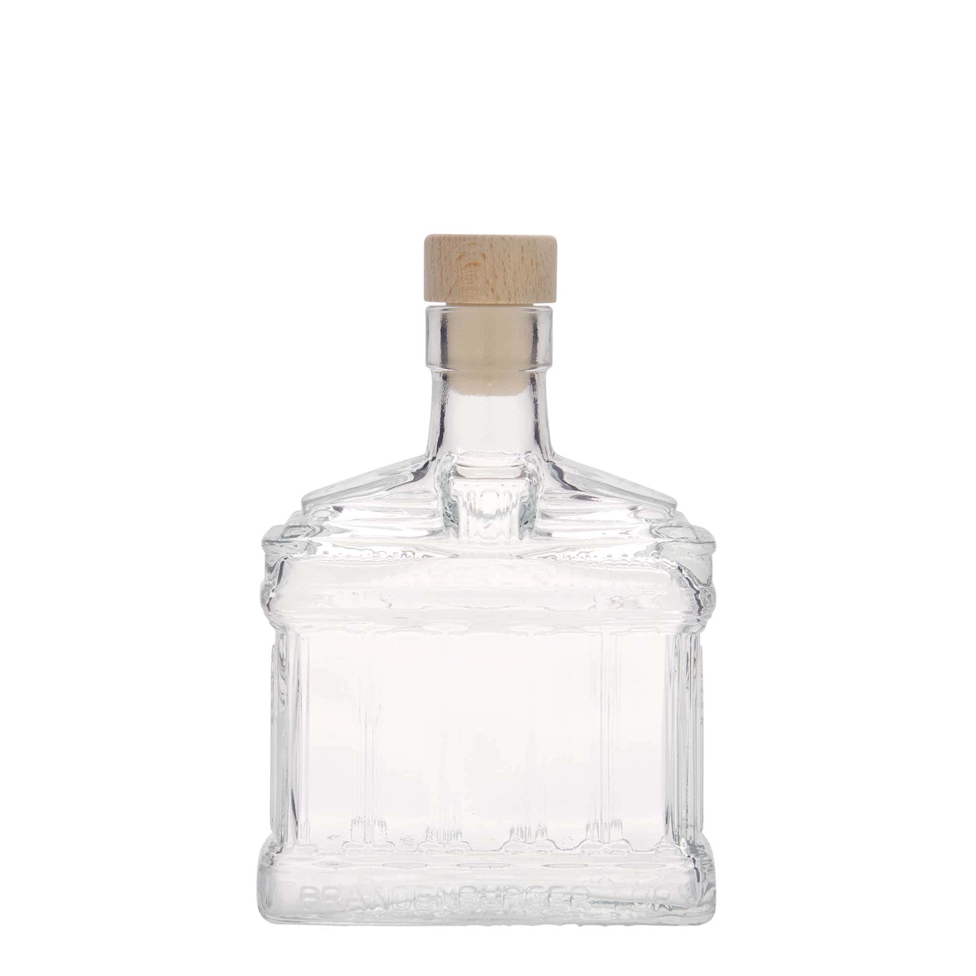 200 ml glazen fles 'Brandenburger Tor', opening: kurk
