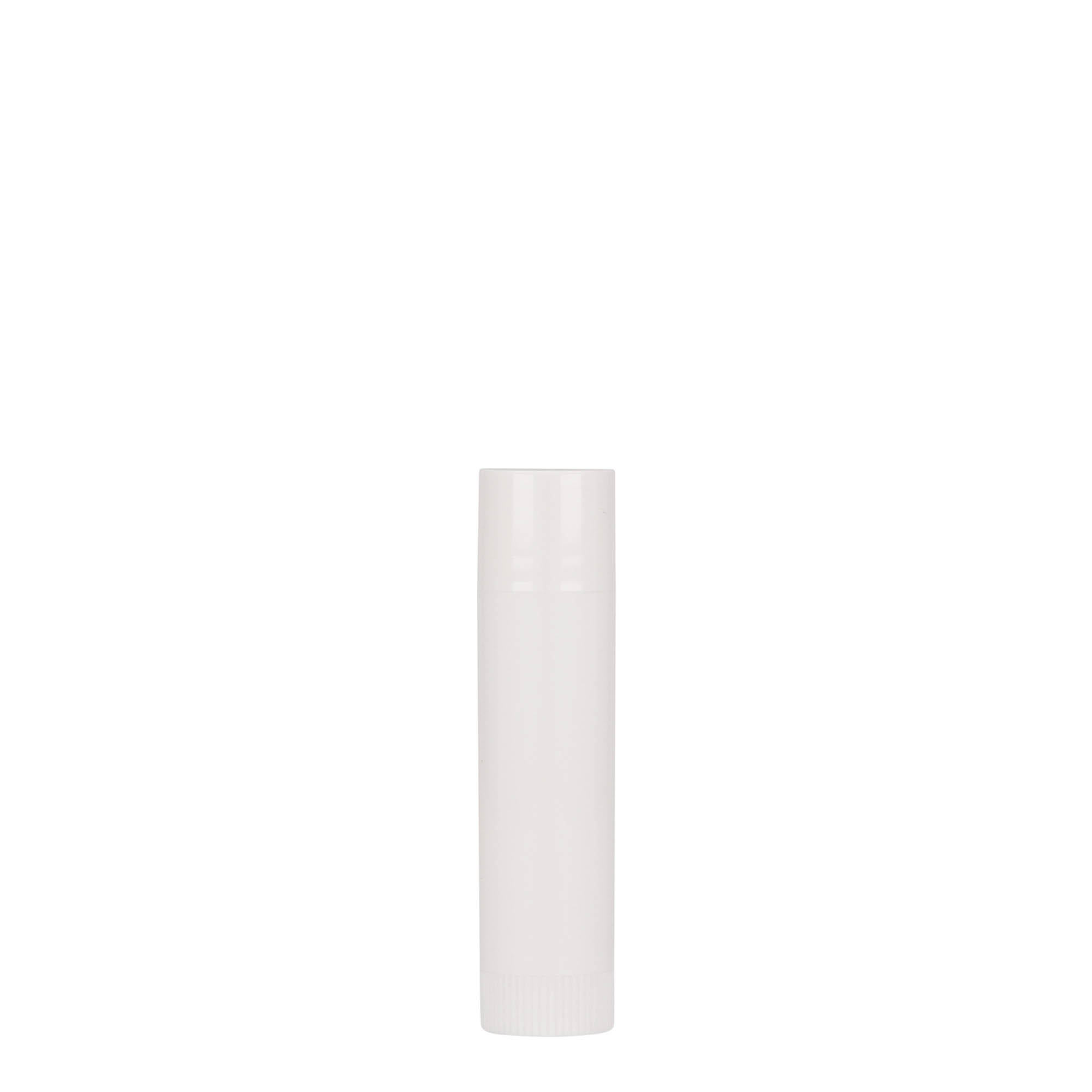 6 ml lippenstifthuls, PP-kunststof, wit 6 ml lippenstifthuls, PP-kunststof, wit