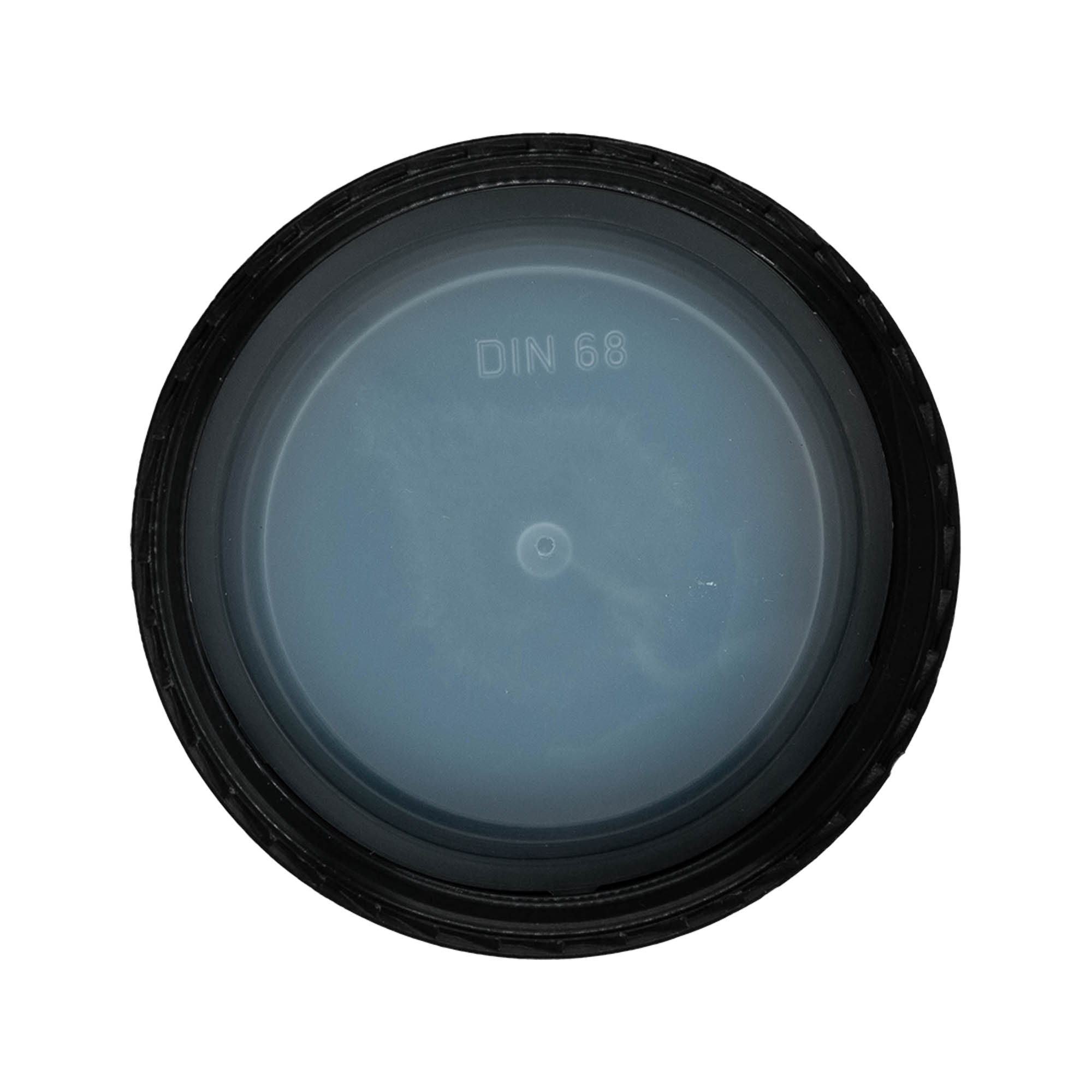 Schroefdop, PP-kunststof, zwart, voor opening: DIN 68
