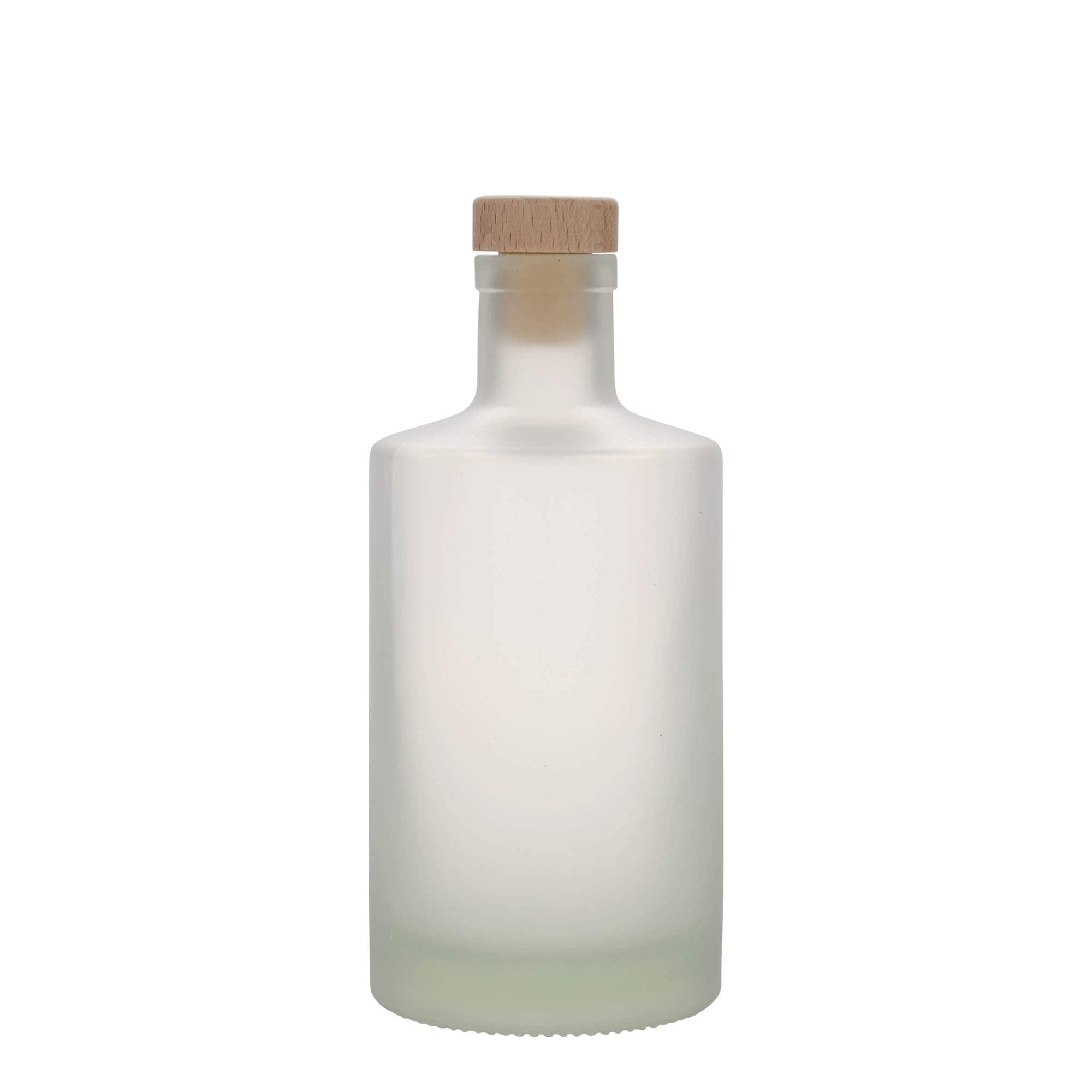 500 ml glazen fles 'Caroline', geijsd, hals: kurk